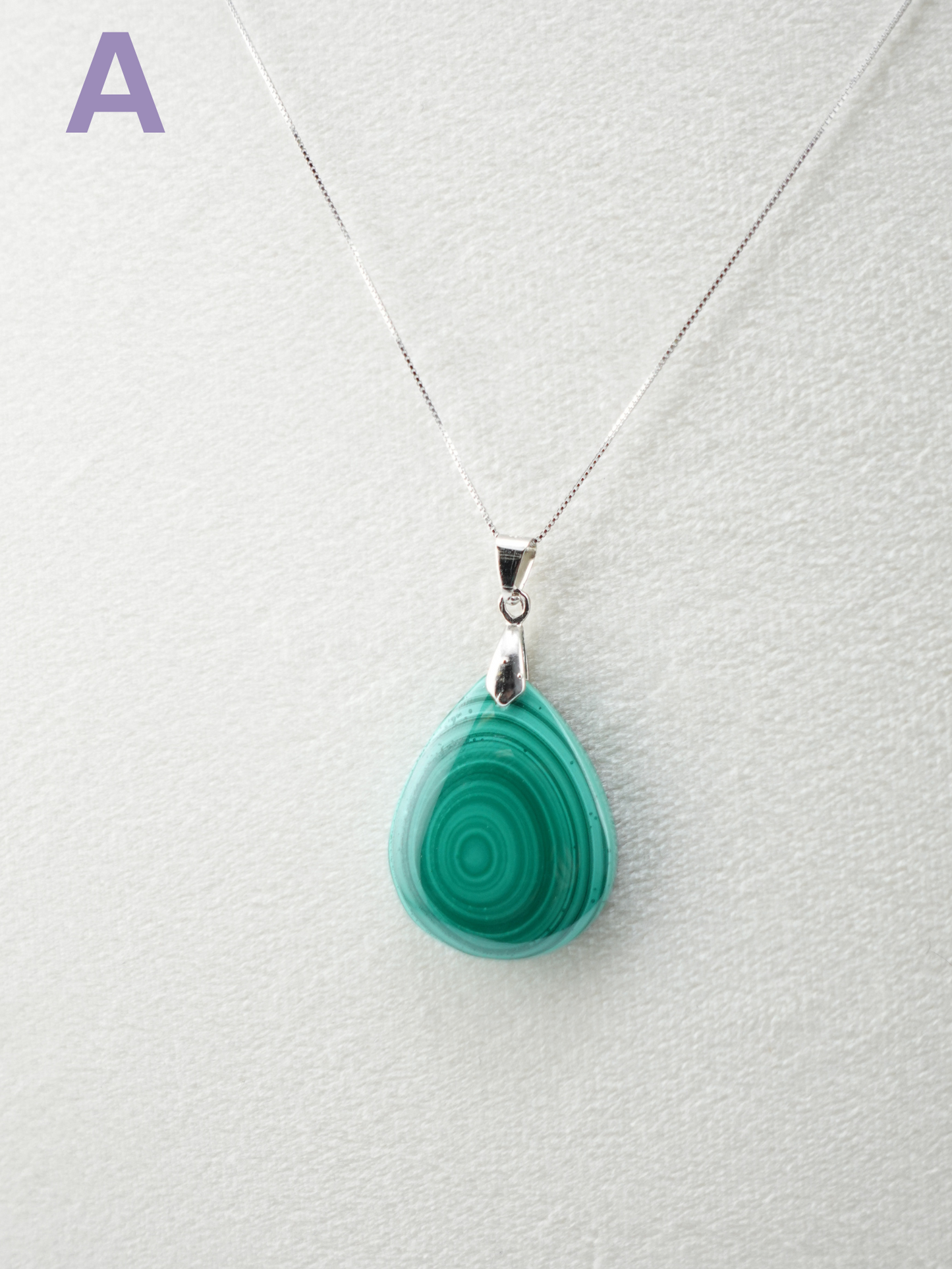 Malachite Pendant Necklace