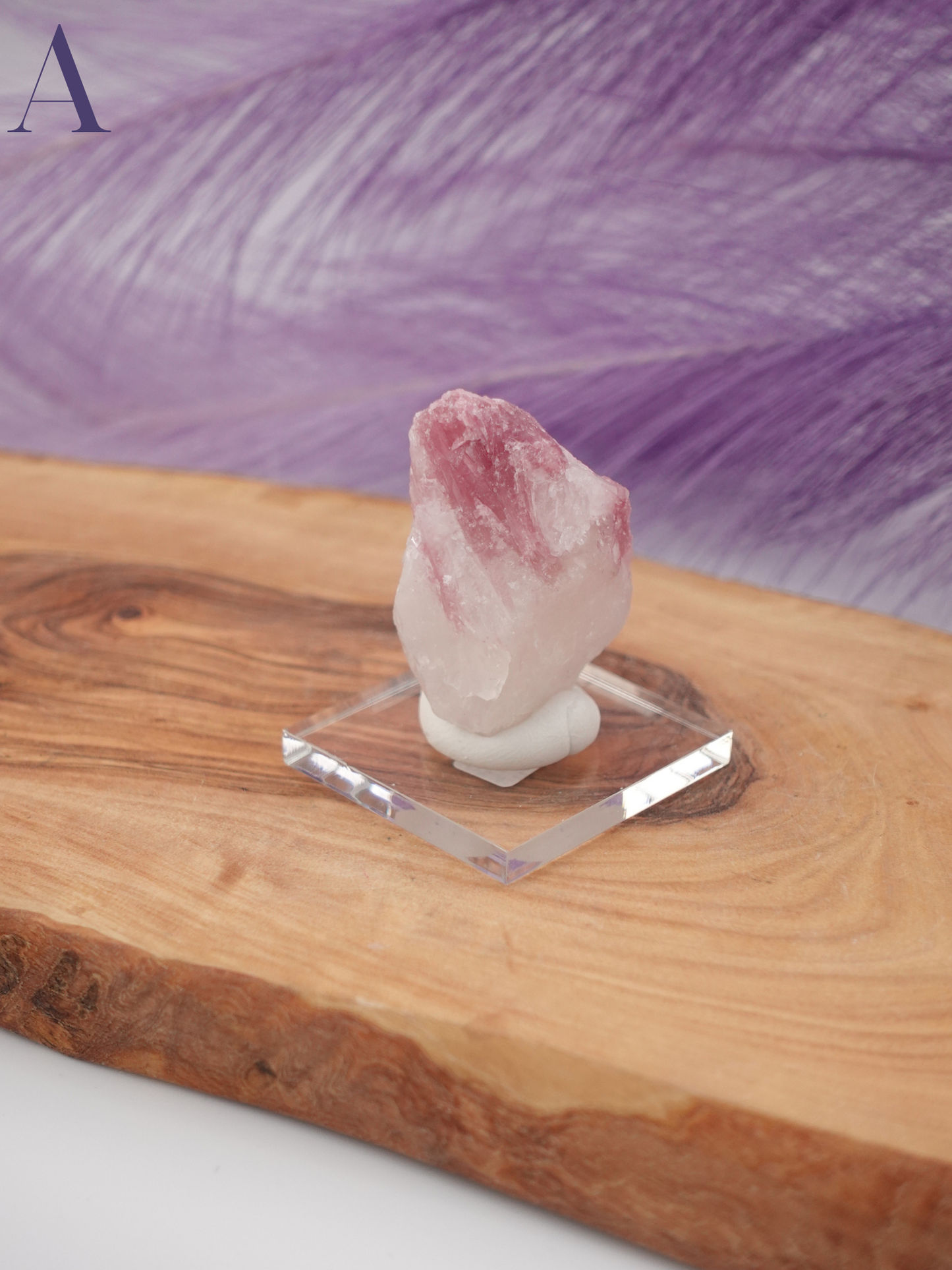 Tourmaline Specimen on Stand