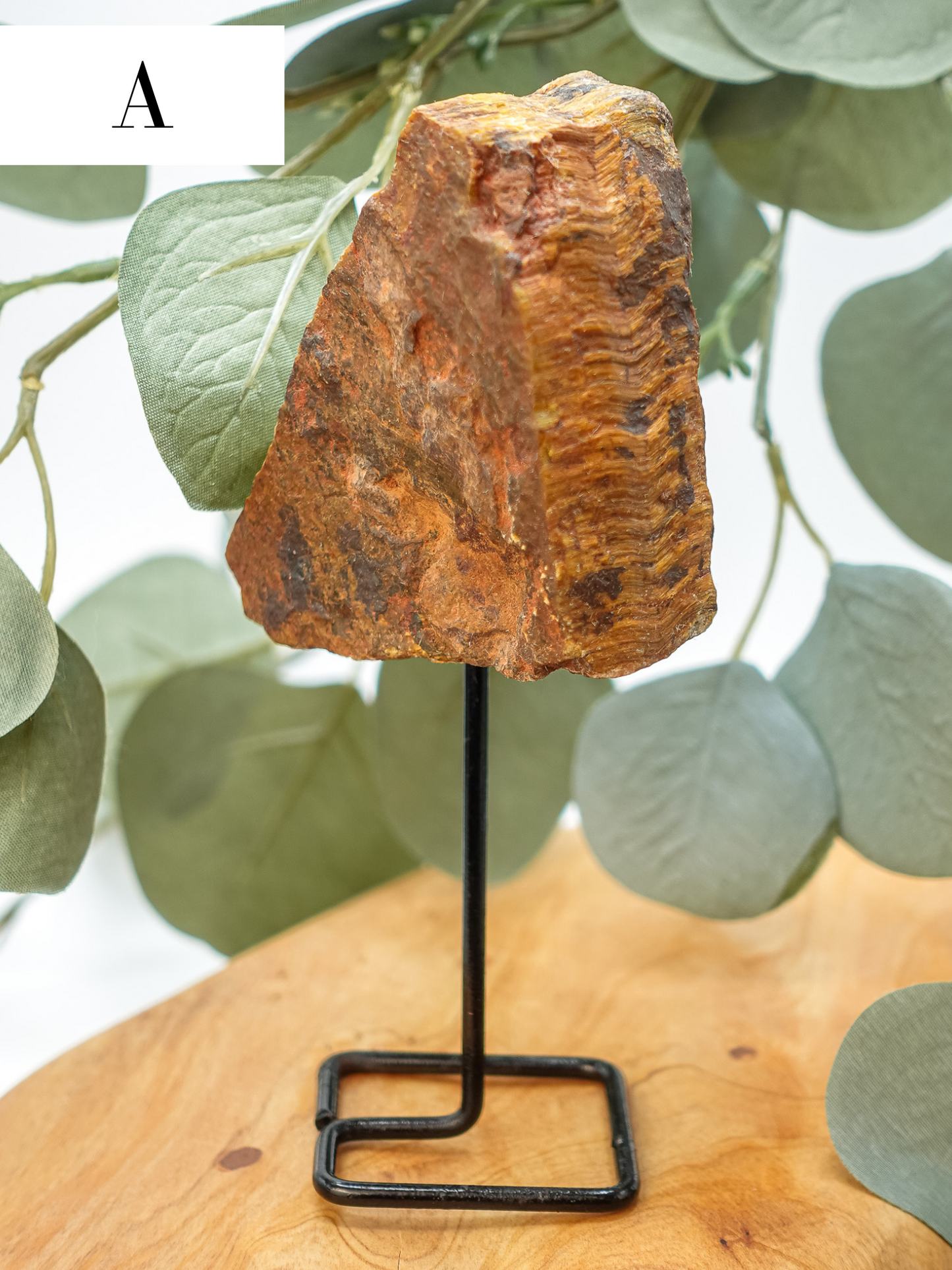 Raw Tiger Eye On a Pin - You Choose!
