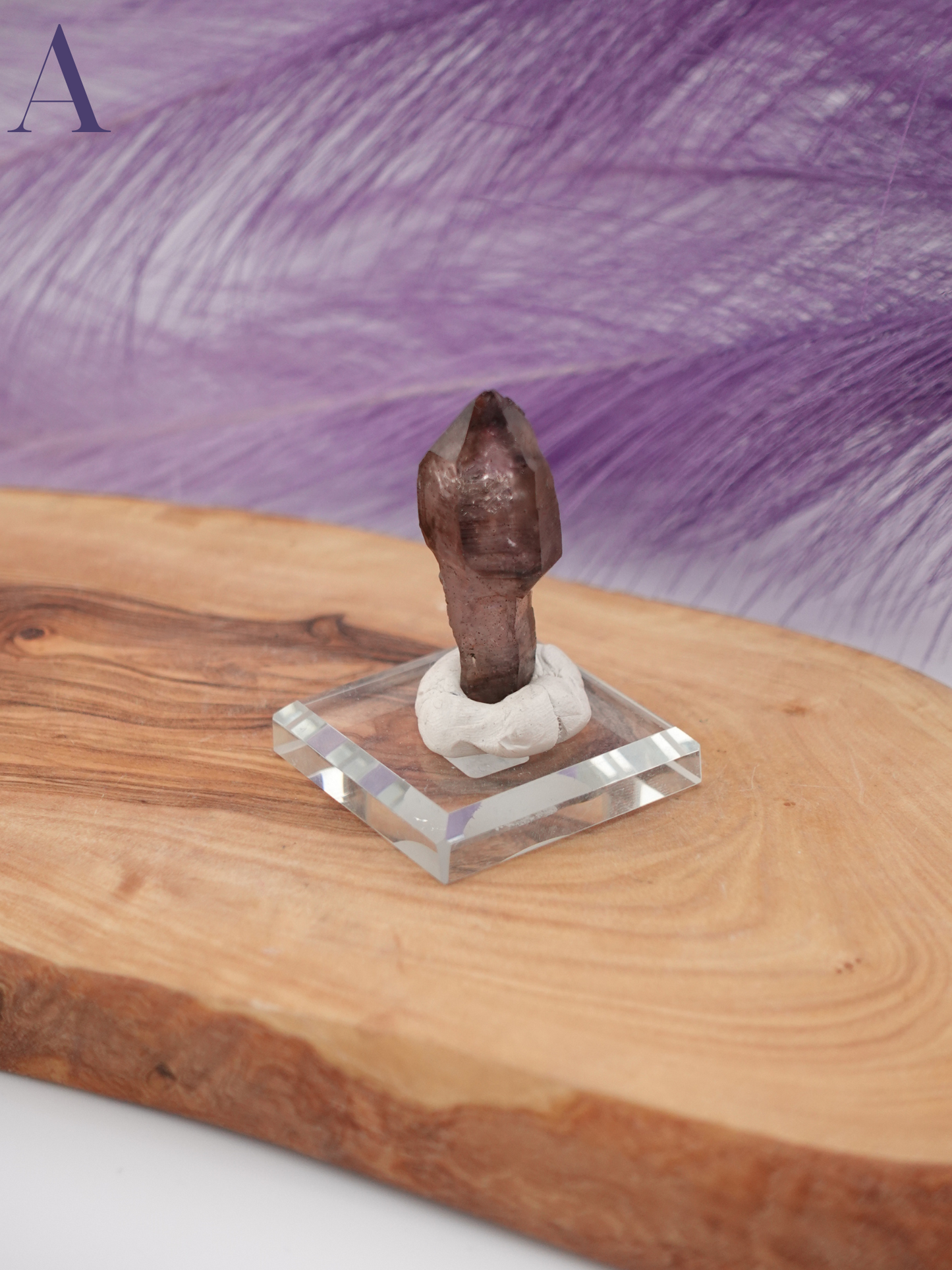 Shangaan Amethyst on Stand