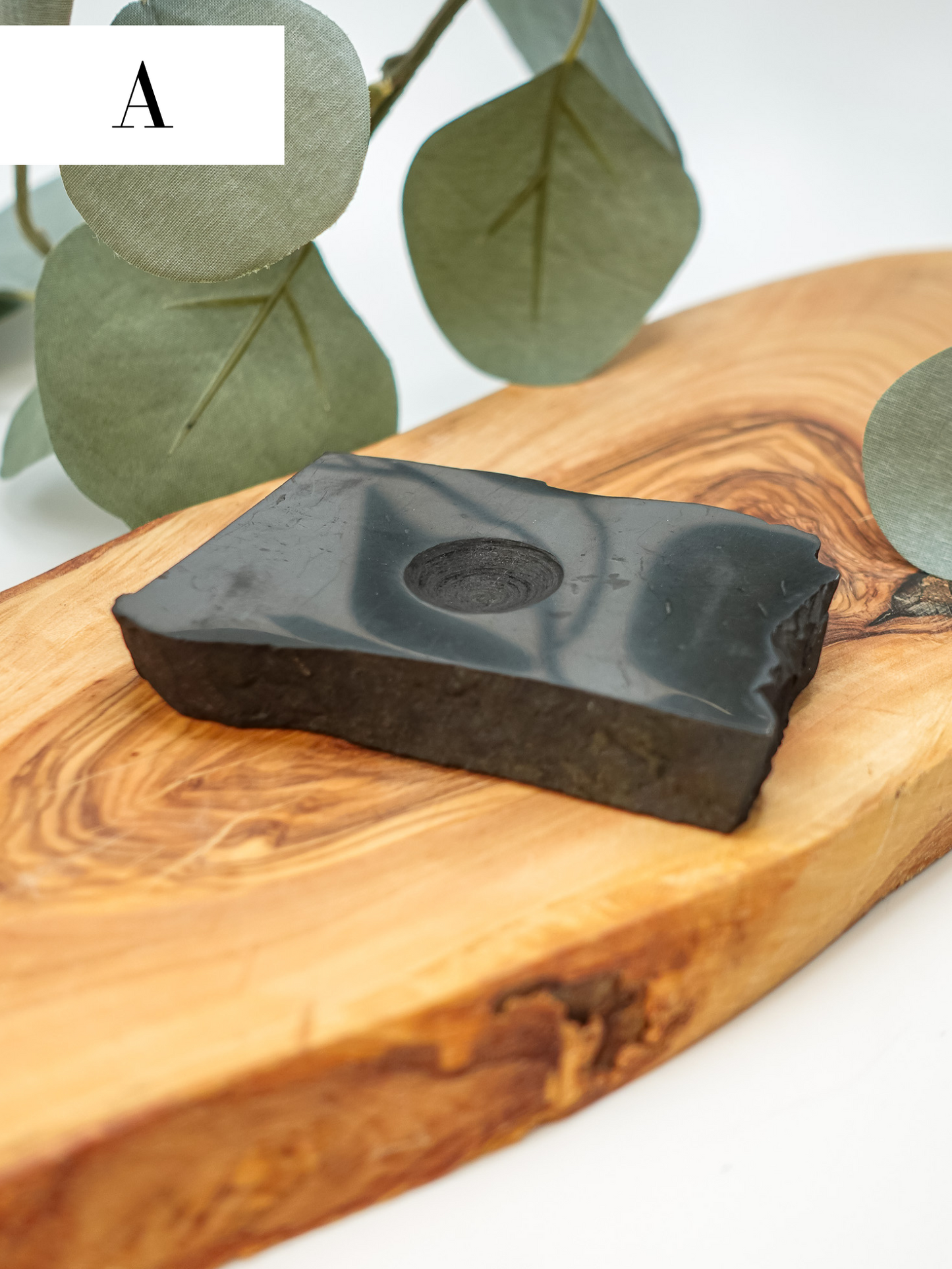Shungite Slab Sphere Holder - You choose!