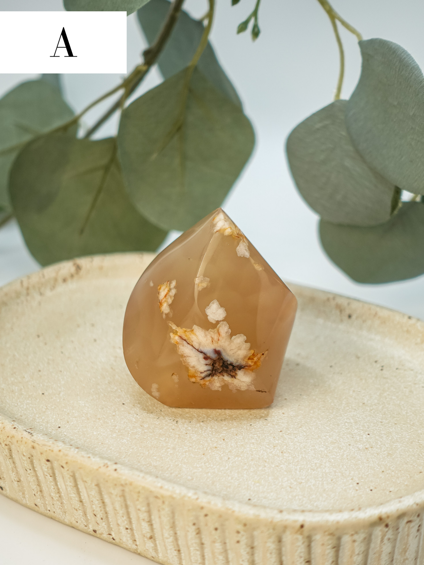 Flower Agate Flame - You Choose!