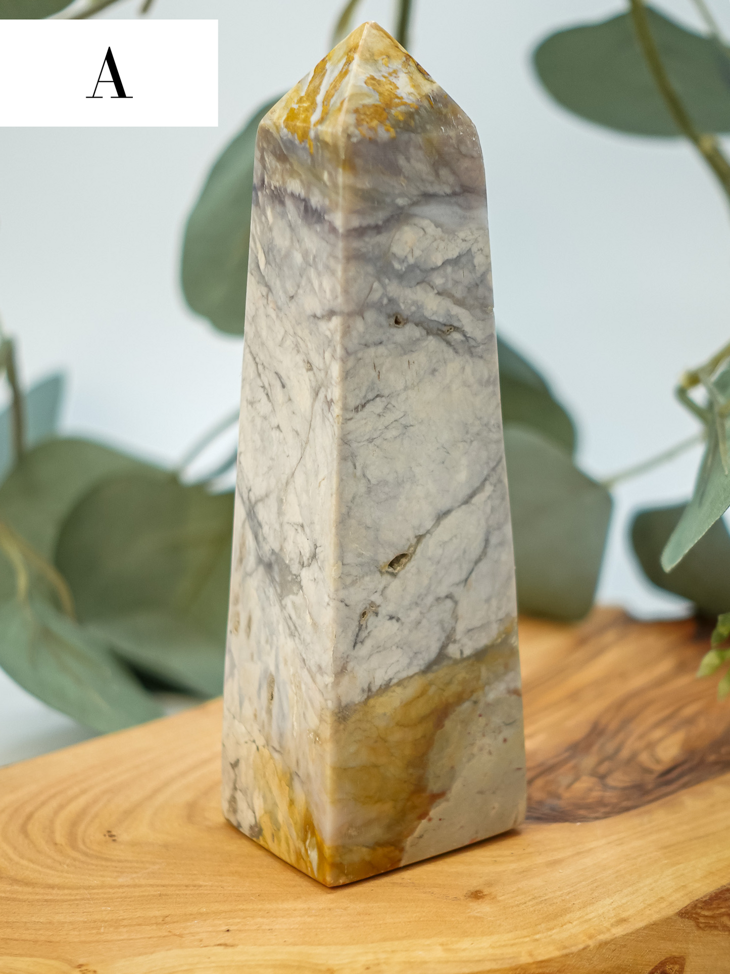 Purple Chalcedony Towers - You Choose!