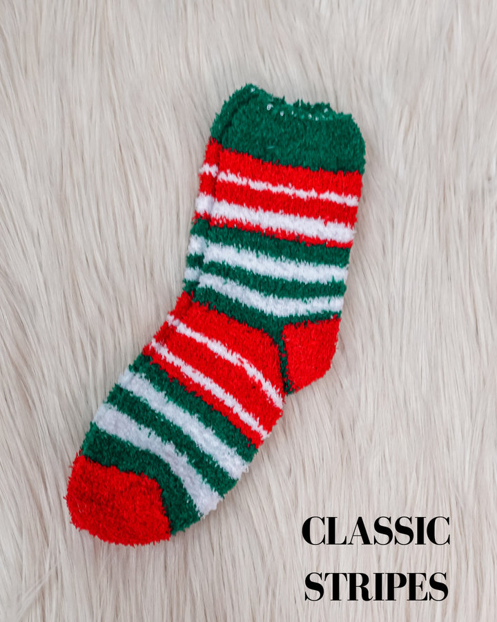 Christmas Cozy Socks-Variety