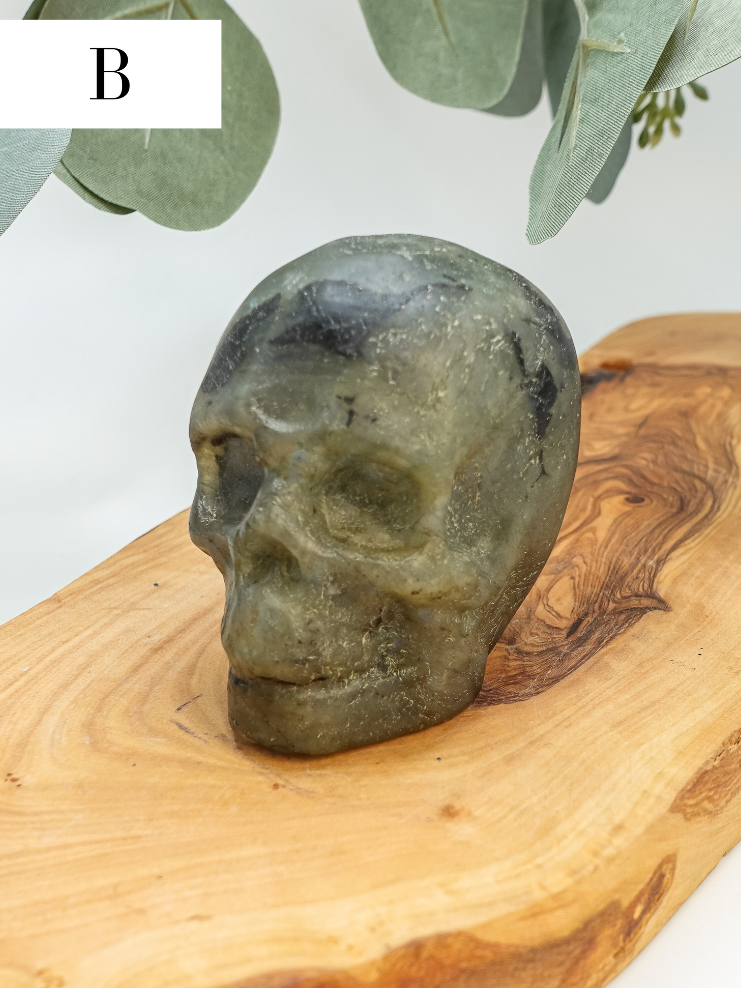 Labradorite Skull Carving - You Choose!