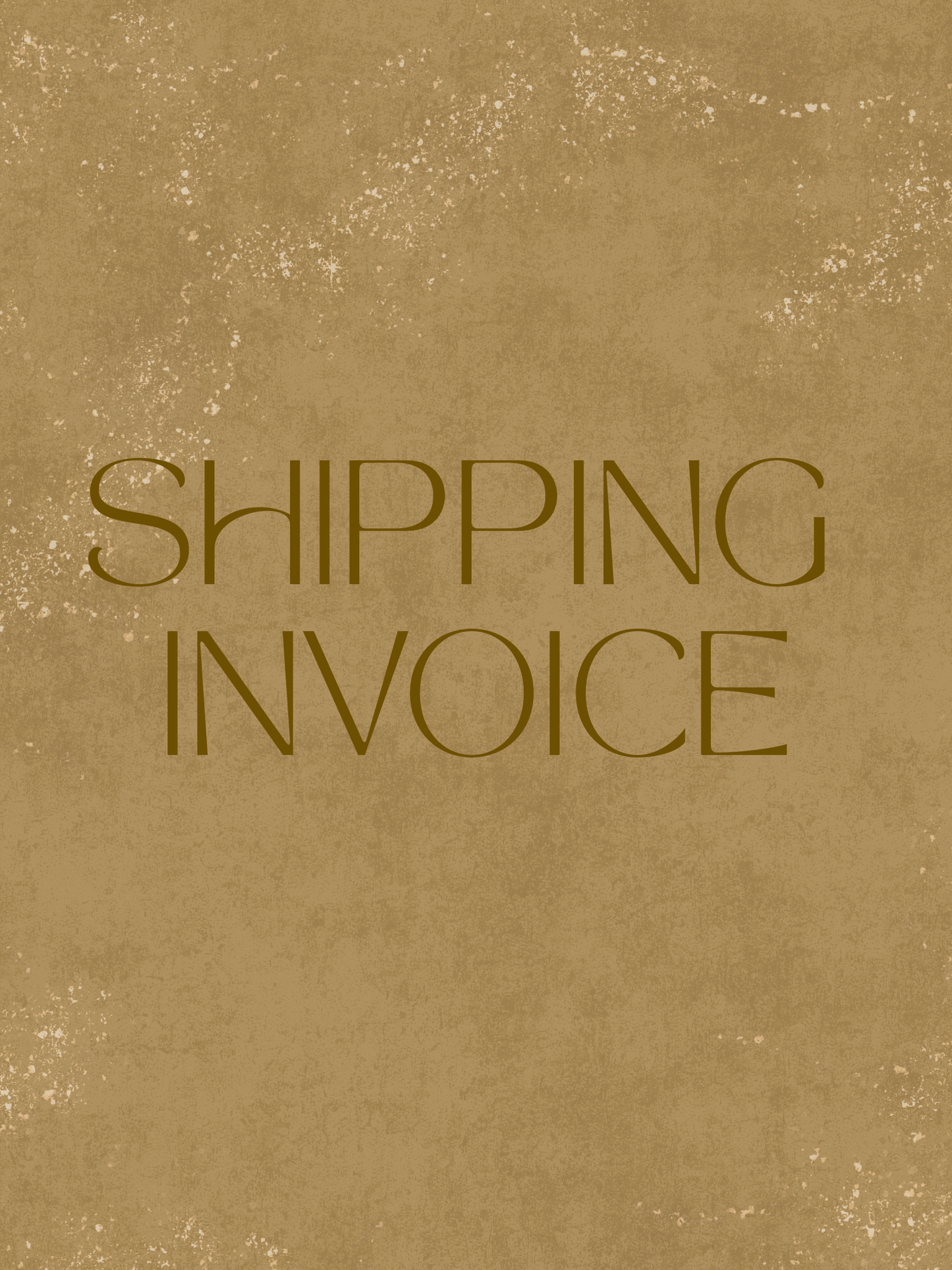 Shipping Invoice-@lafemmenikita08