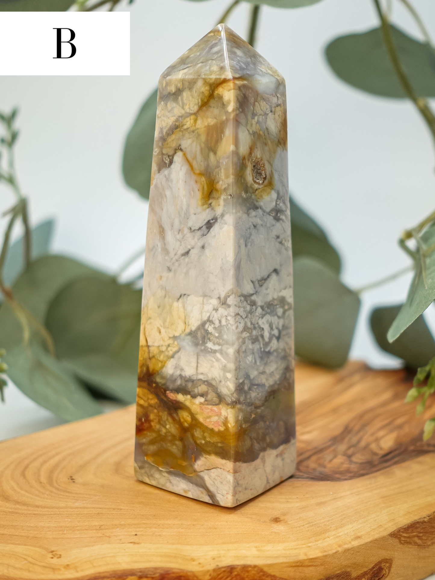 Purple Chalcedony Towers - You Choose!