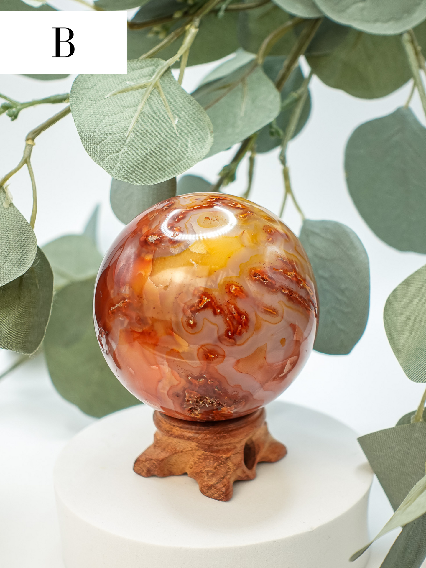 Carnelian Sphere - You Choose!