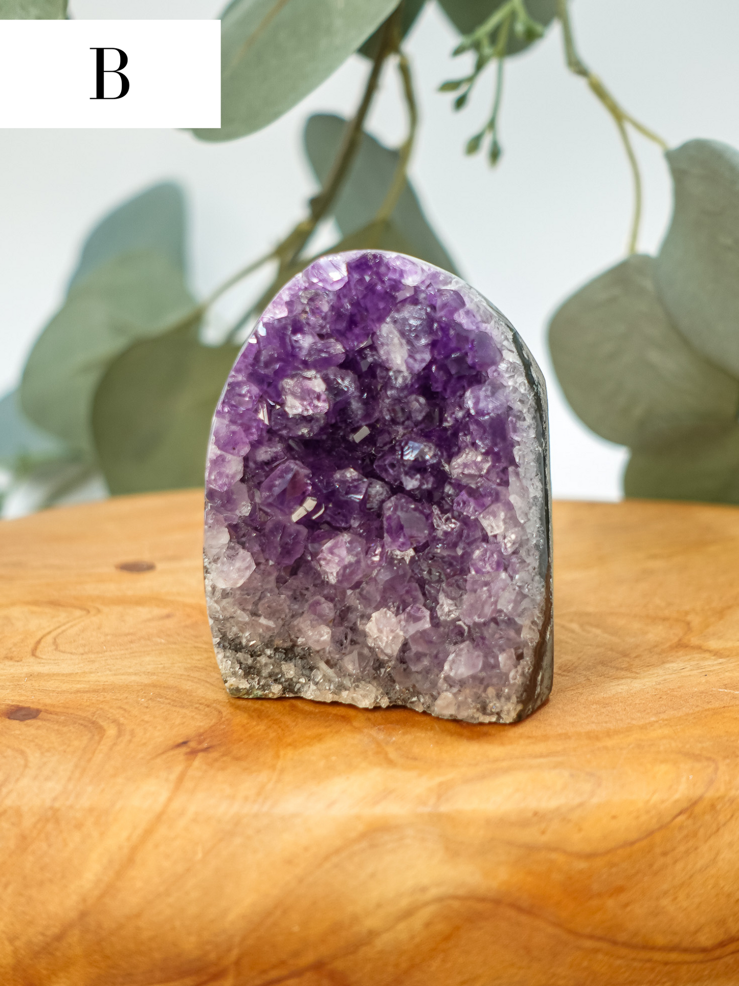 Amethyst Cut Base Medium - You Choose!