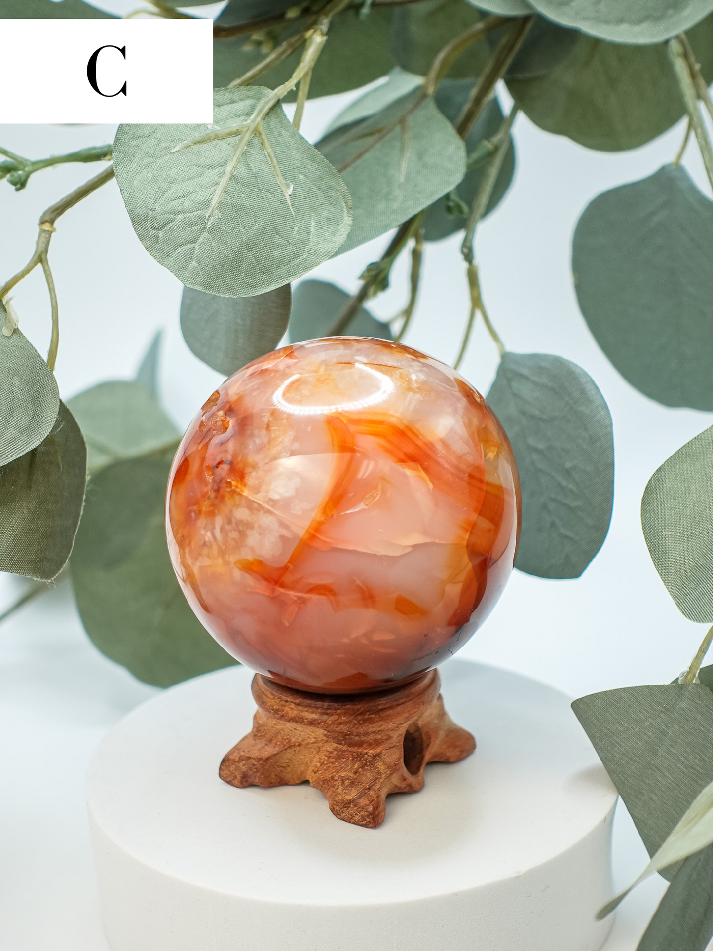 Carnelian Sphere - You Choose!