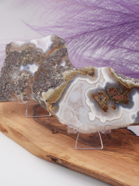 Scenic Moss Agate Slab