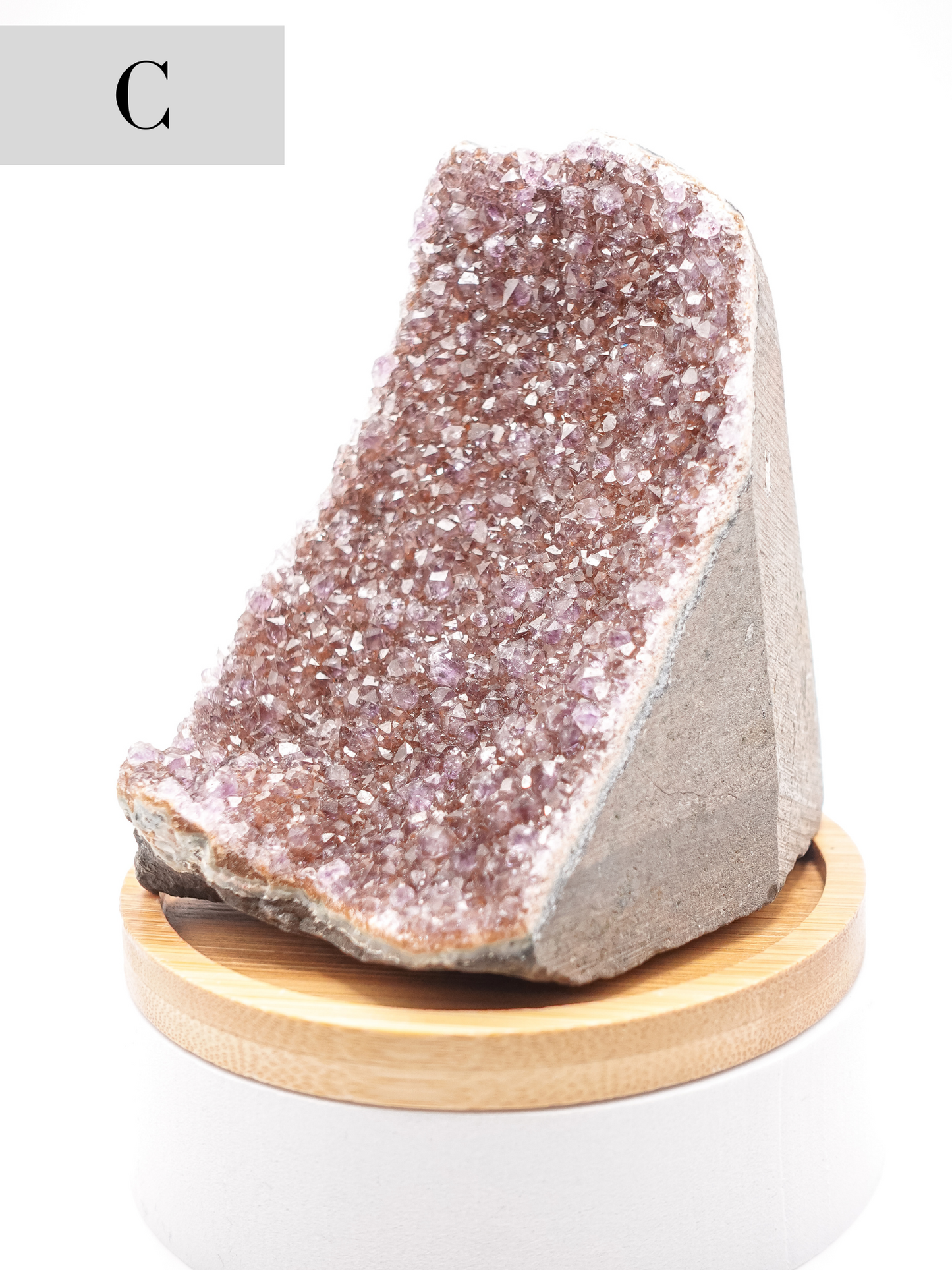 Amethyst Cut Base Extra Large - You Choose!