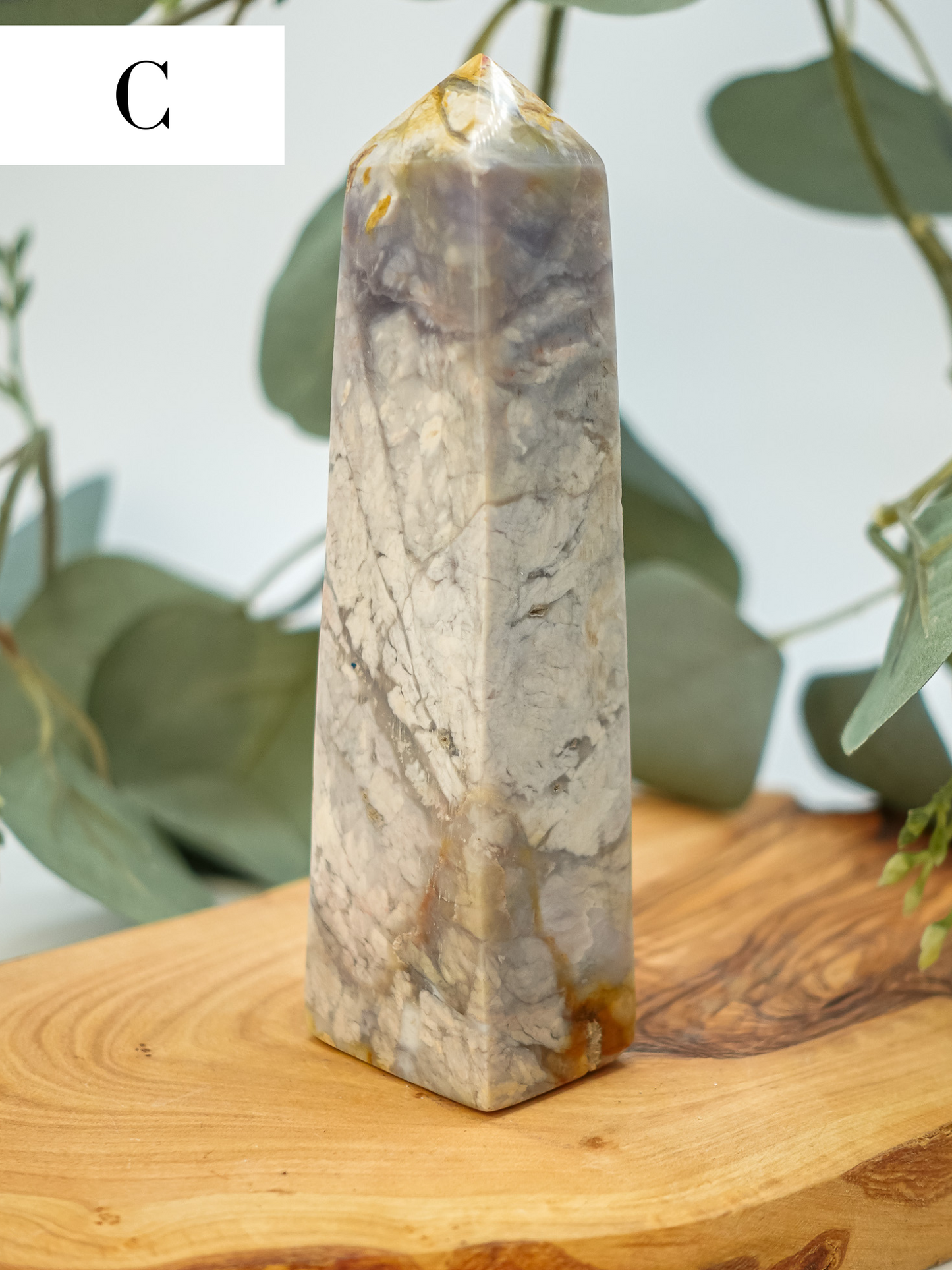 Purple Chalcedony Towers - You Choose!
