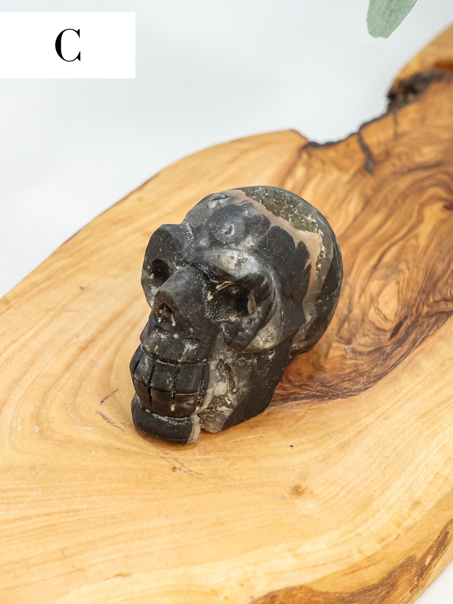 Sphalerite Skull Carving - You Choose!