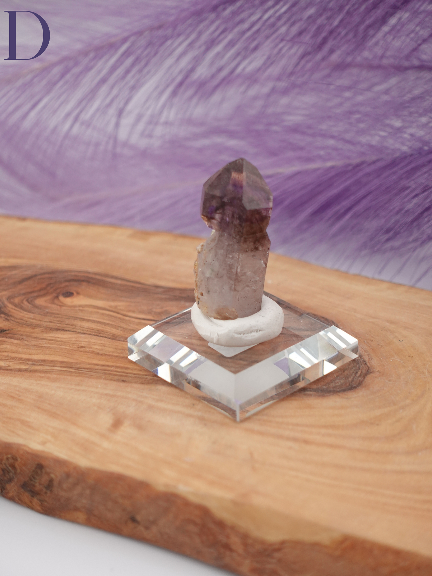 Shangaan Amethyst on Stand