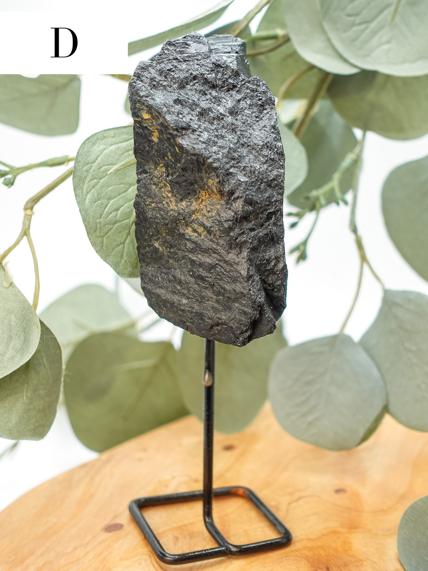 Raw Tourmaline on a Pin