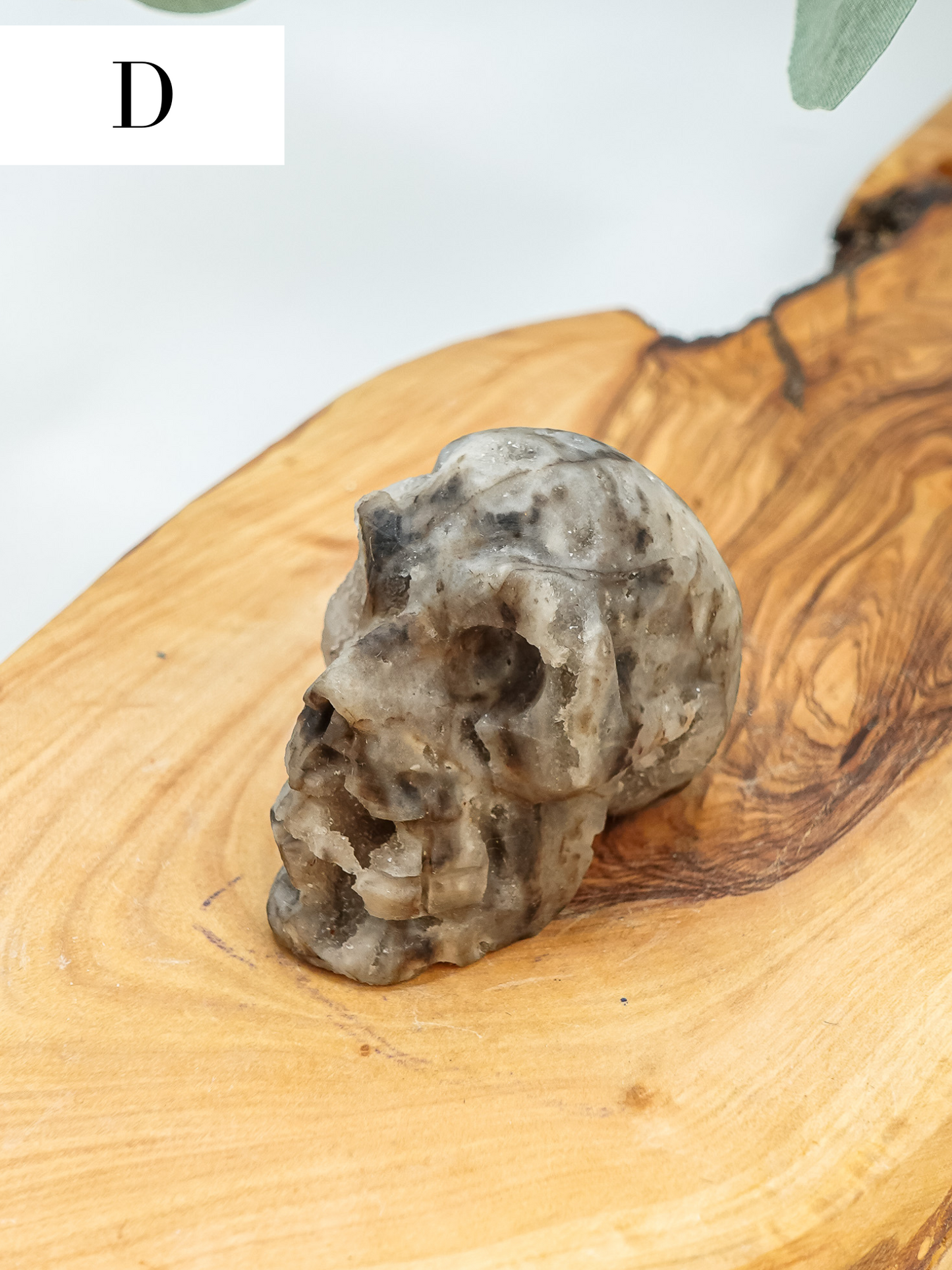 Sphalerite Skull Carving - You Choose!