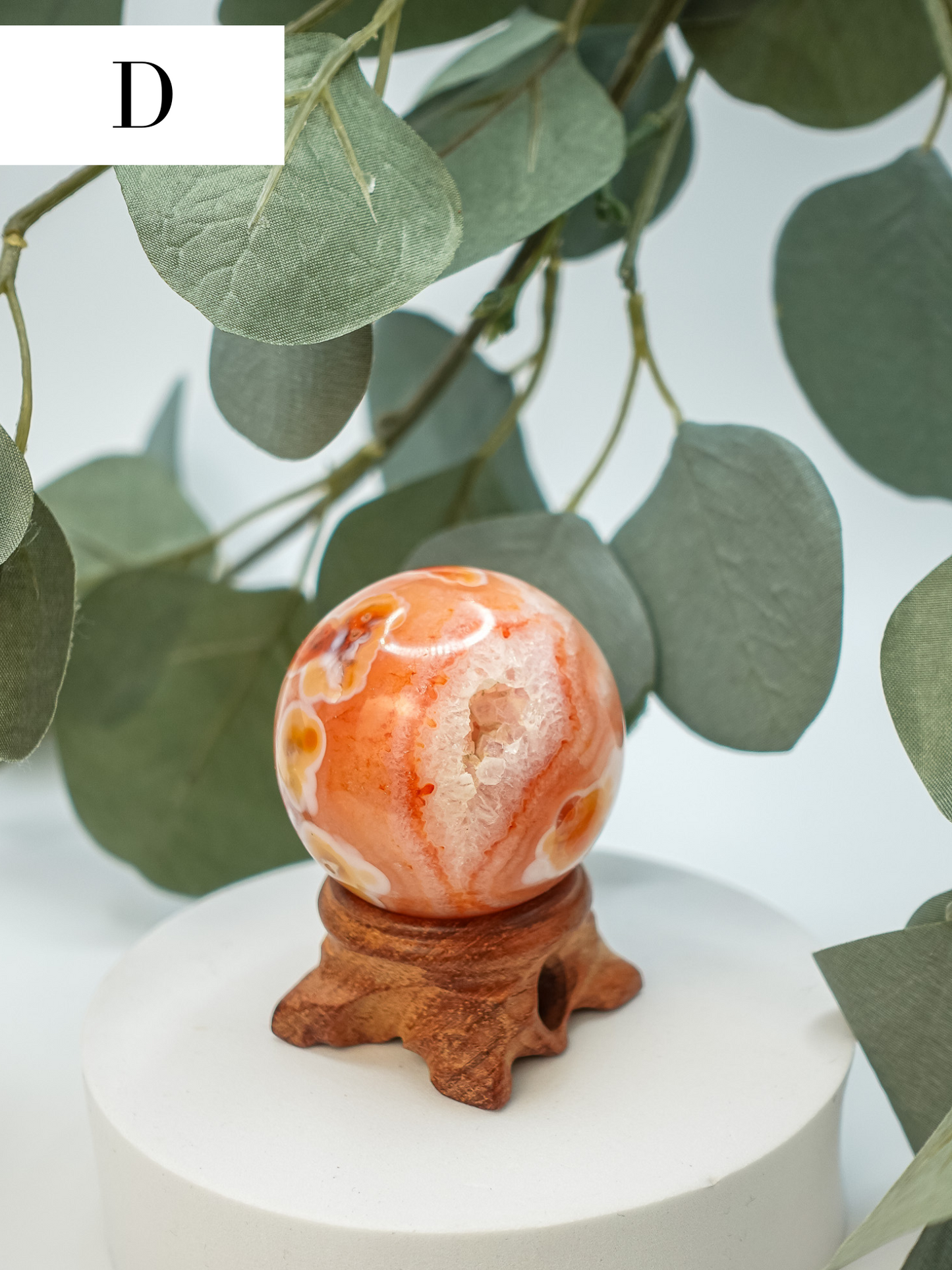 Carnelian Sphere - You Choose!