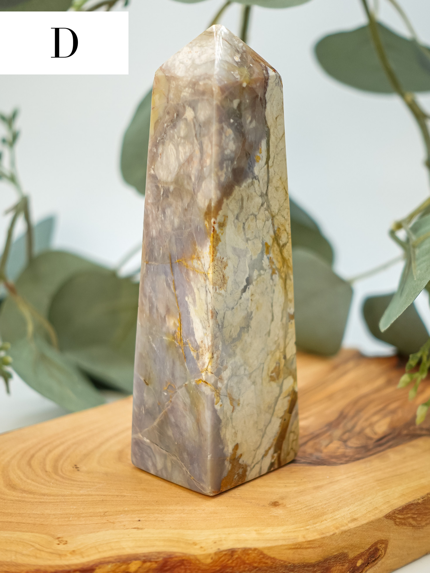 Purple Chalcedony Towers - You Choose!