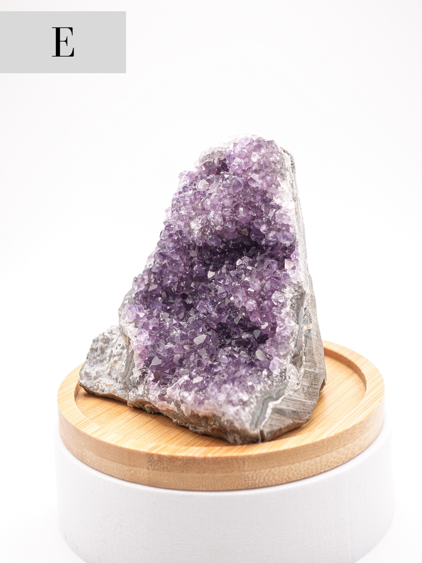 Amethyst Cut Base Extra Large - You Choose!
