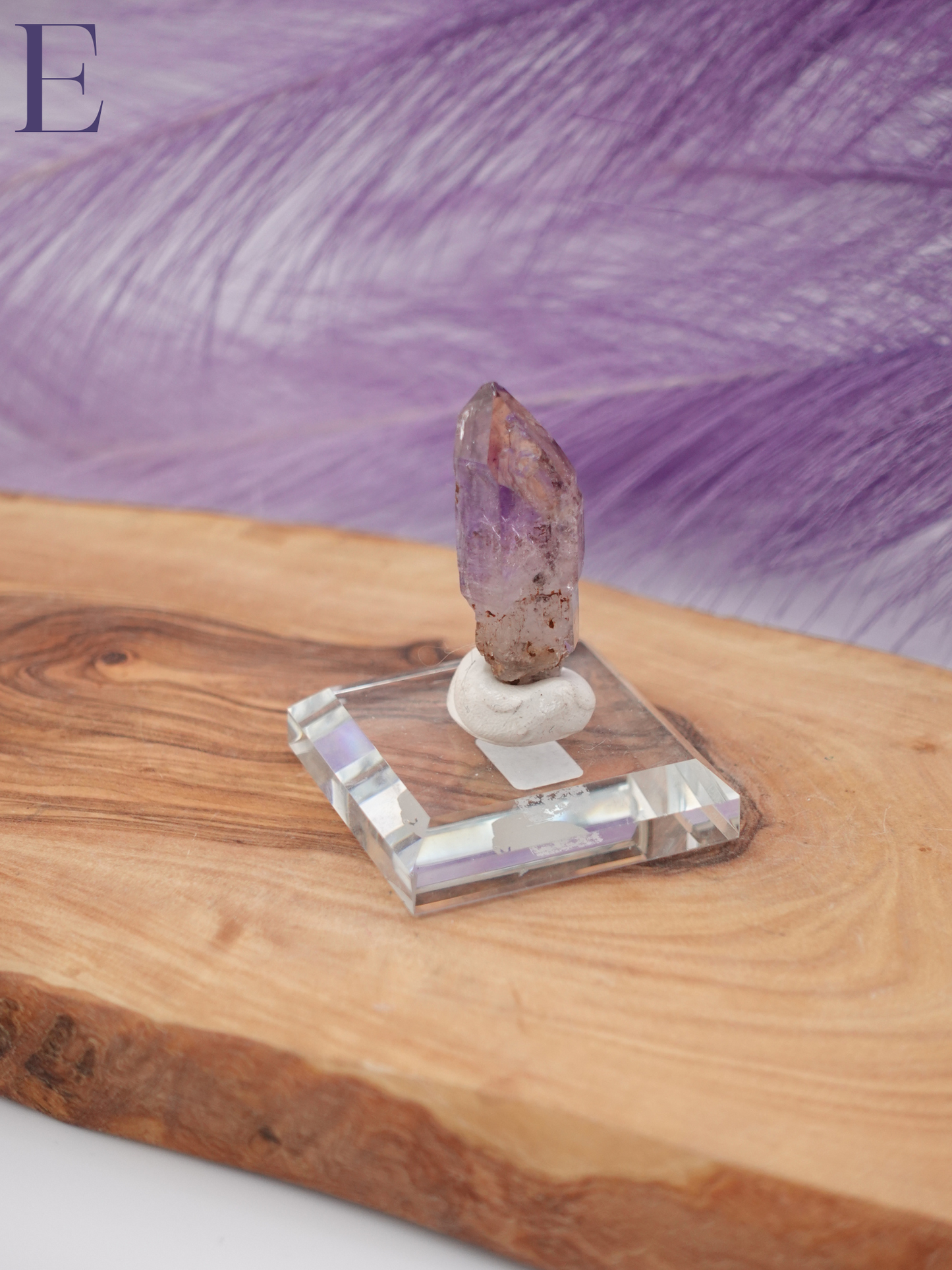 Shangaan Amethyst on Stand