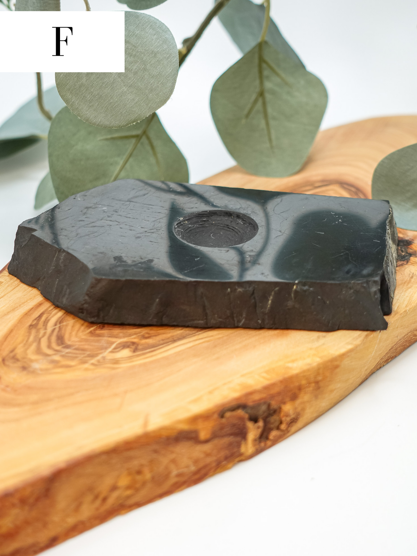 Shungite Slab Sphere Holder - You choose!