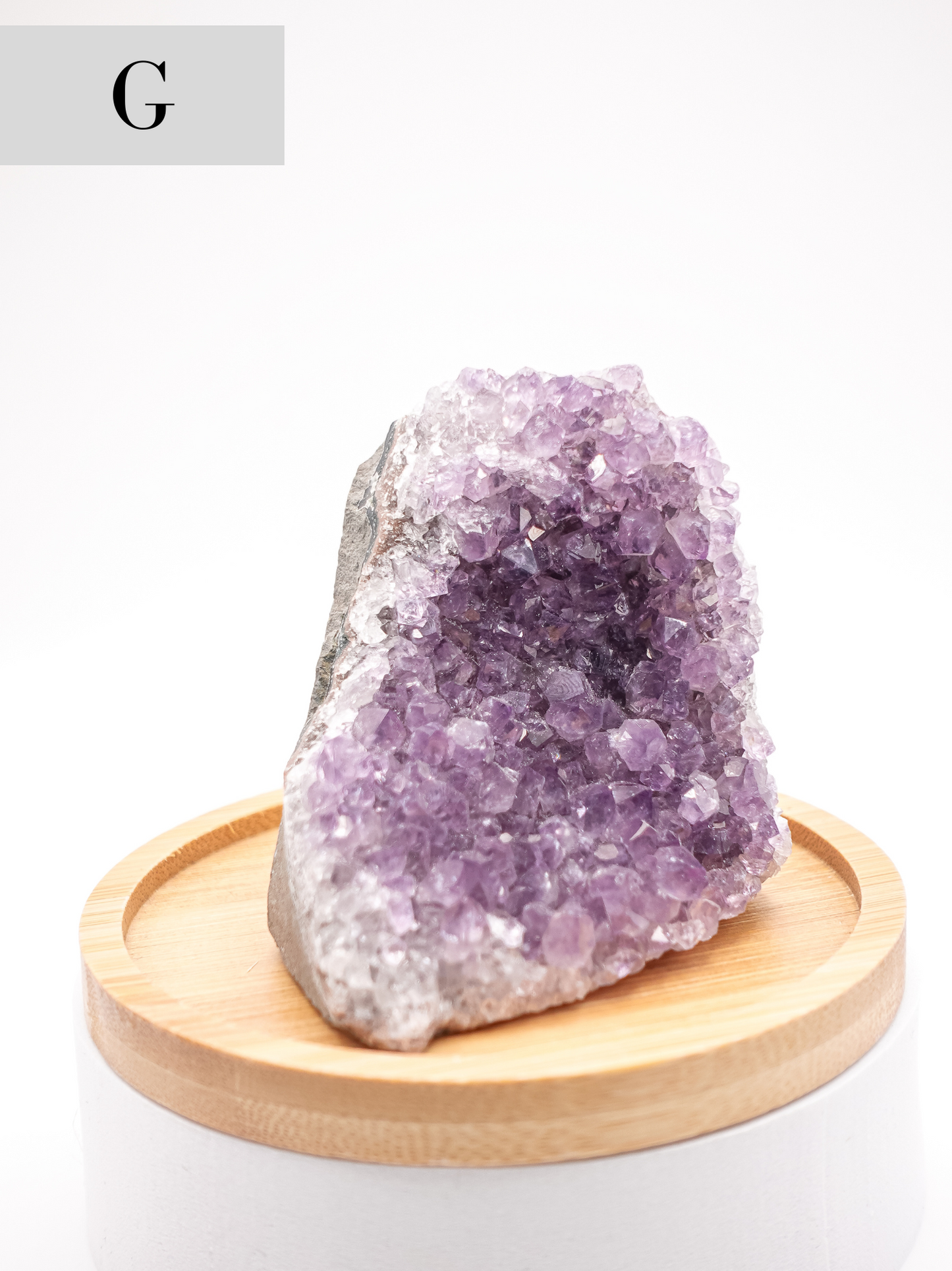 Amethyst Cut Base Extra Large - You Choose!