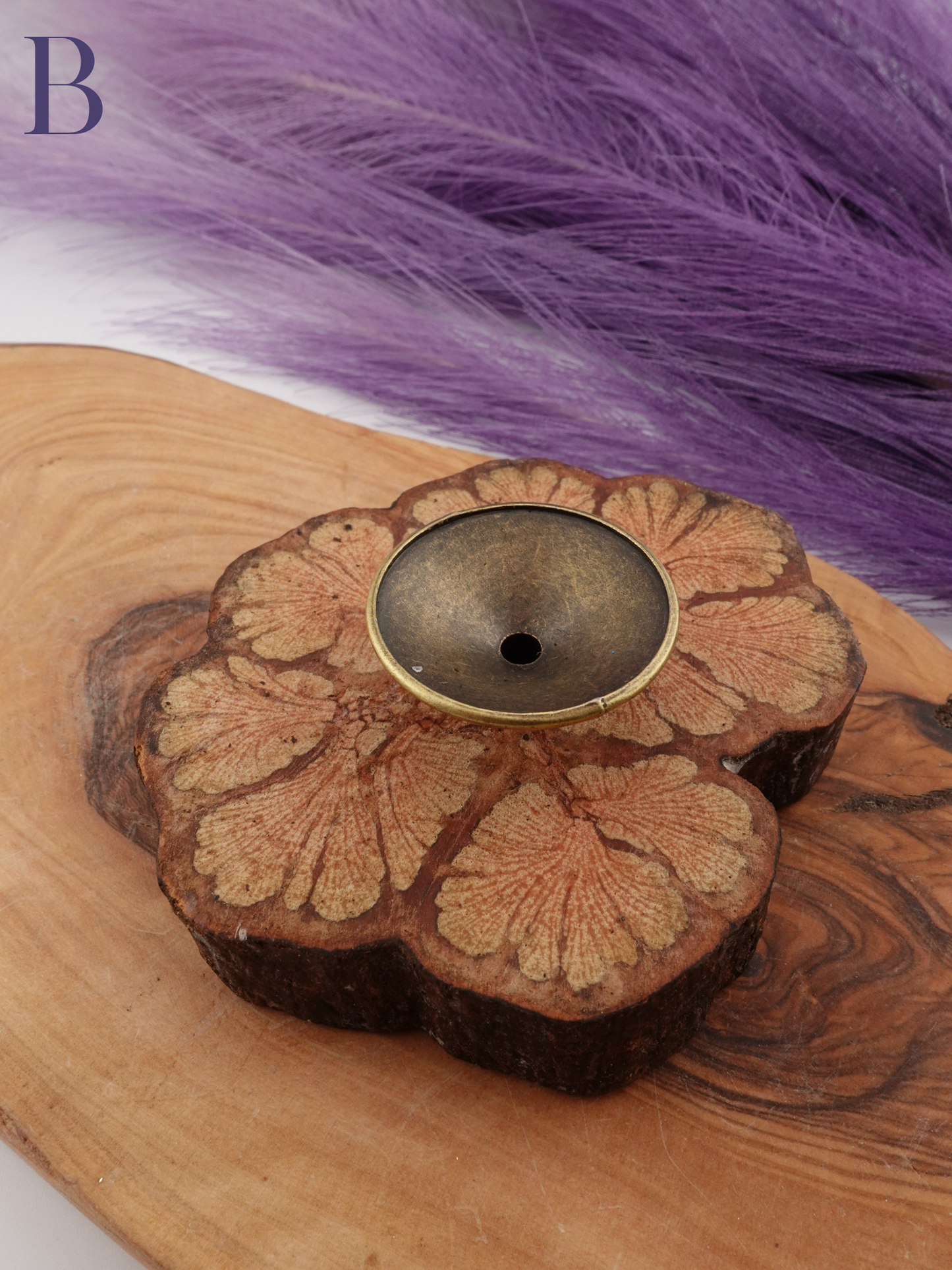 Tree Slice Sphere Stand