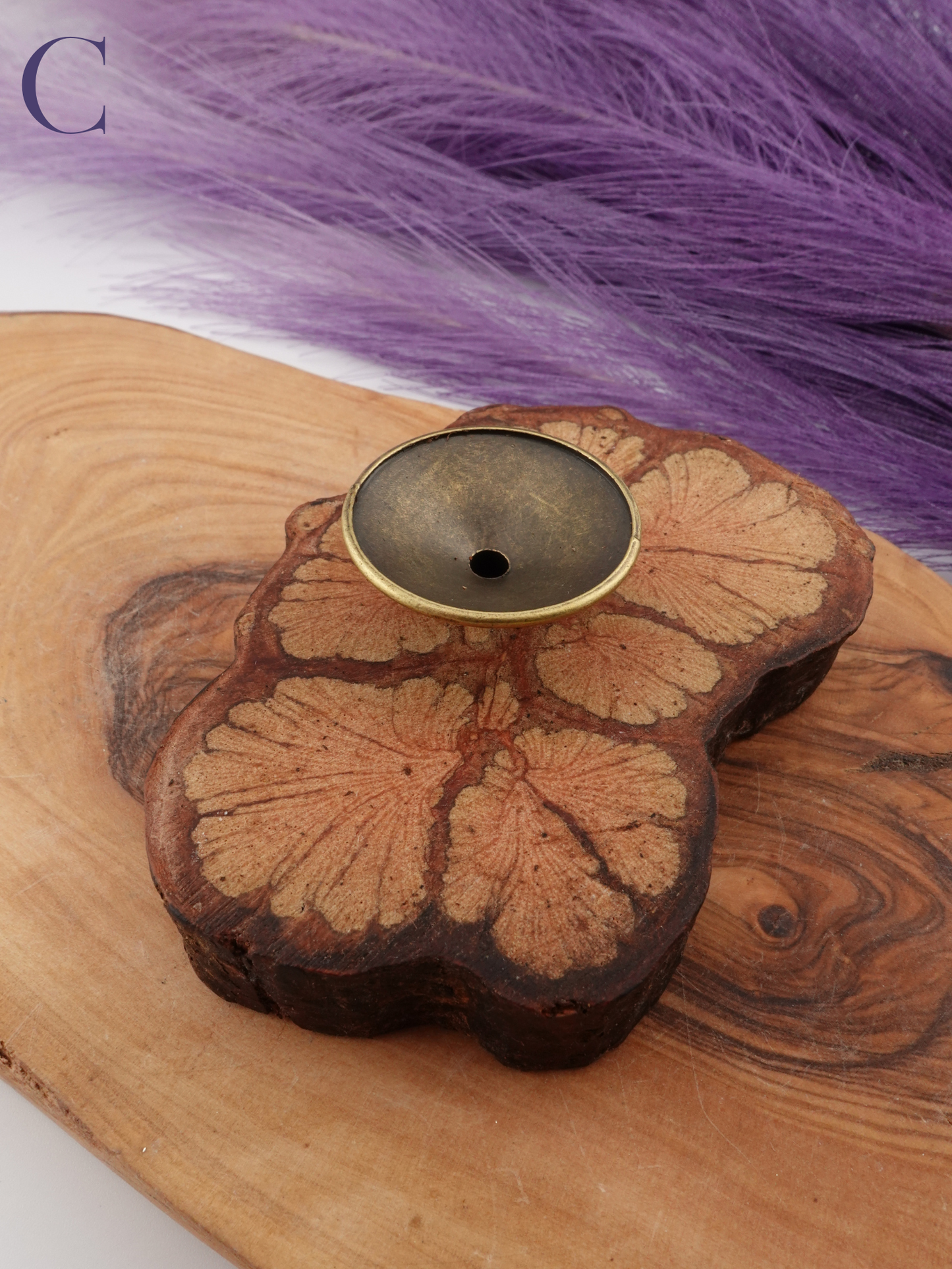 Tree Slice Sphere Stand