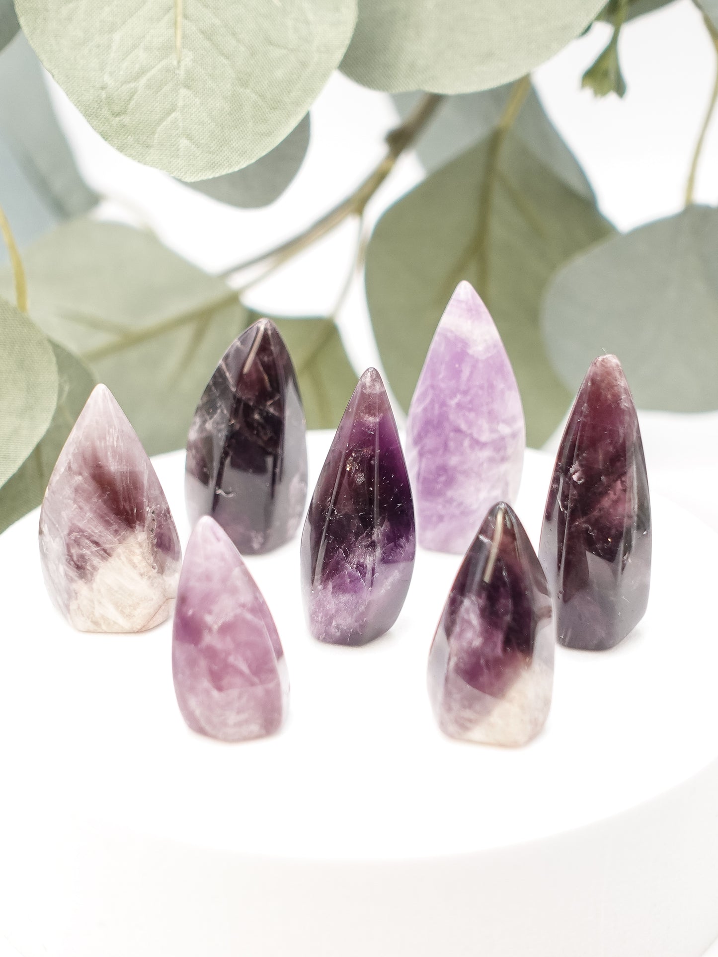 Mini Trapiche Amethyst Flames