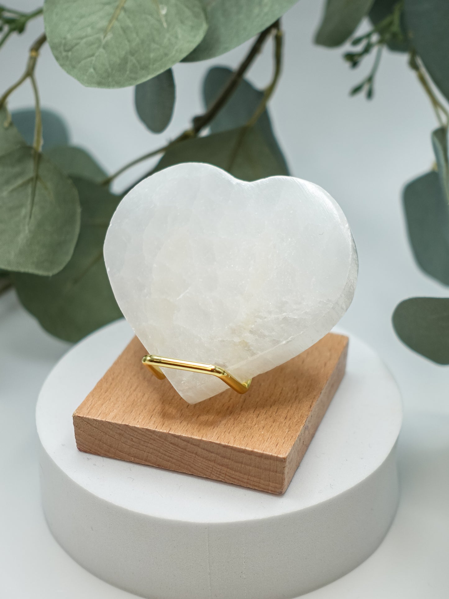 Selenite Heart