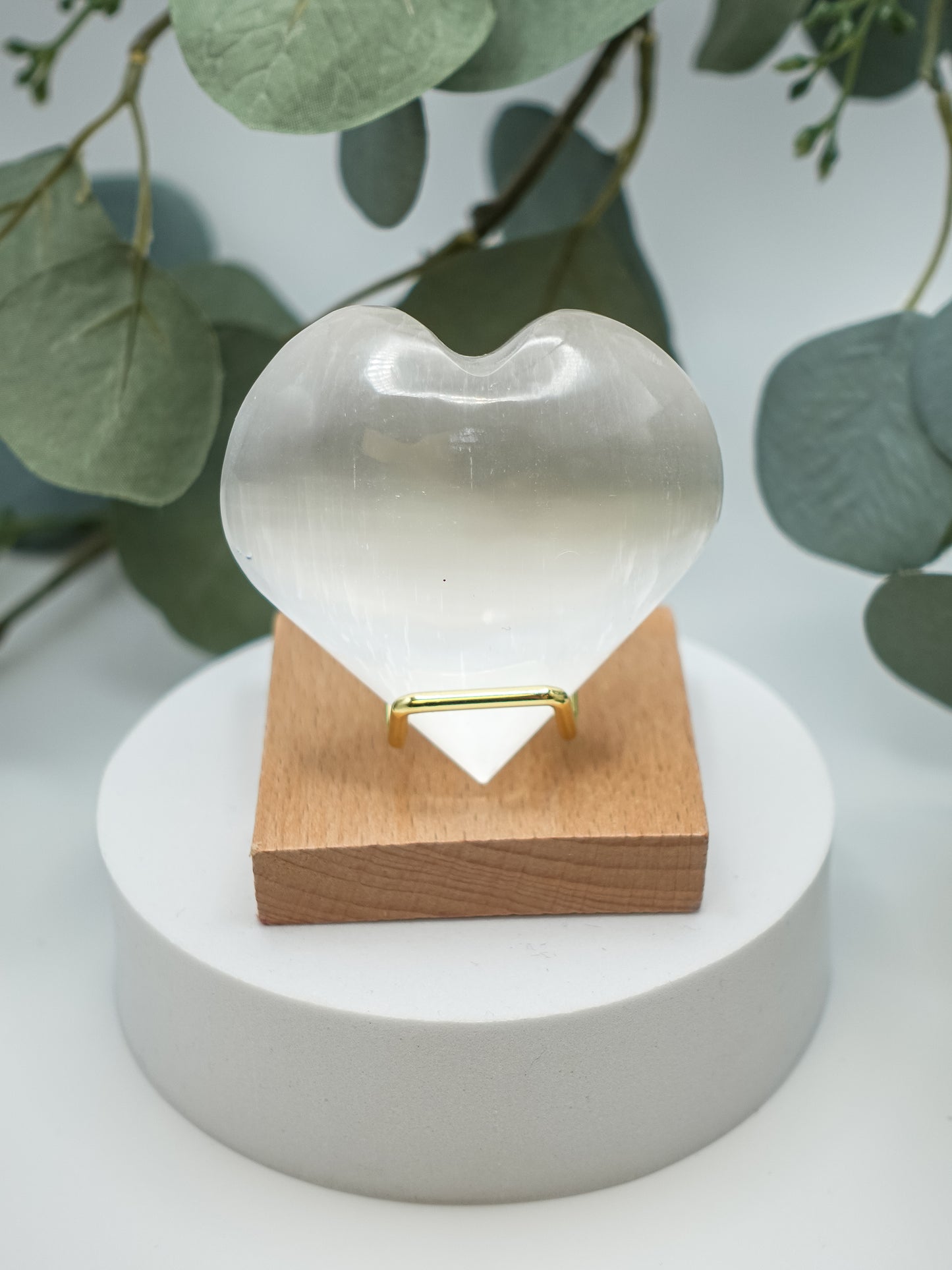 Selenite Heart