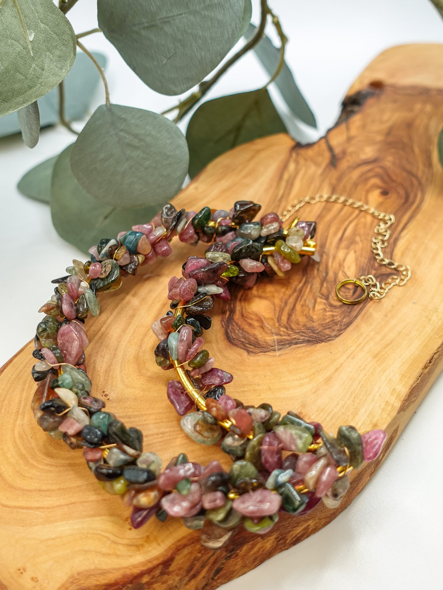 Crystal Chip Moon Wall Hanger
