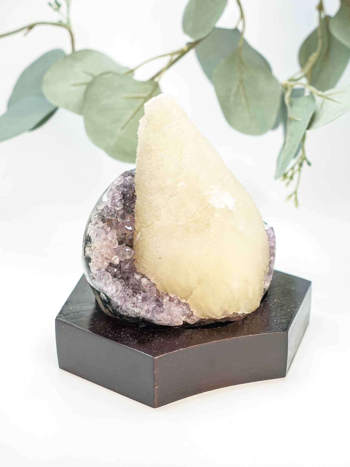Amethyst and Calcite Freeform