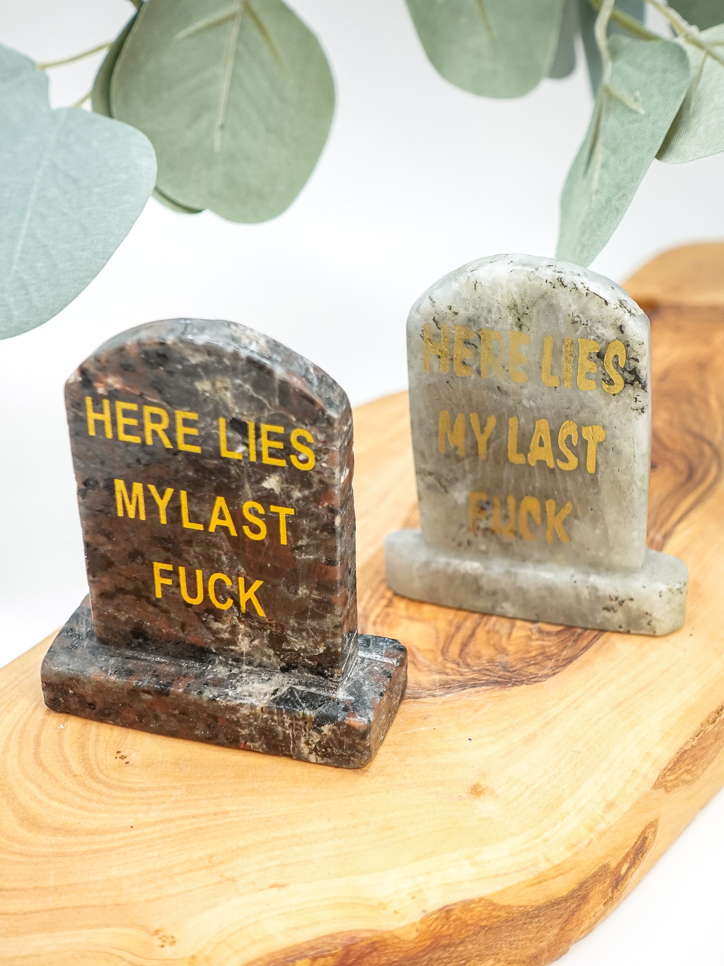 Tombstone Carving - Here is my Last ...