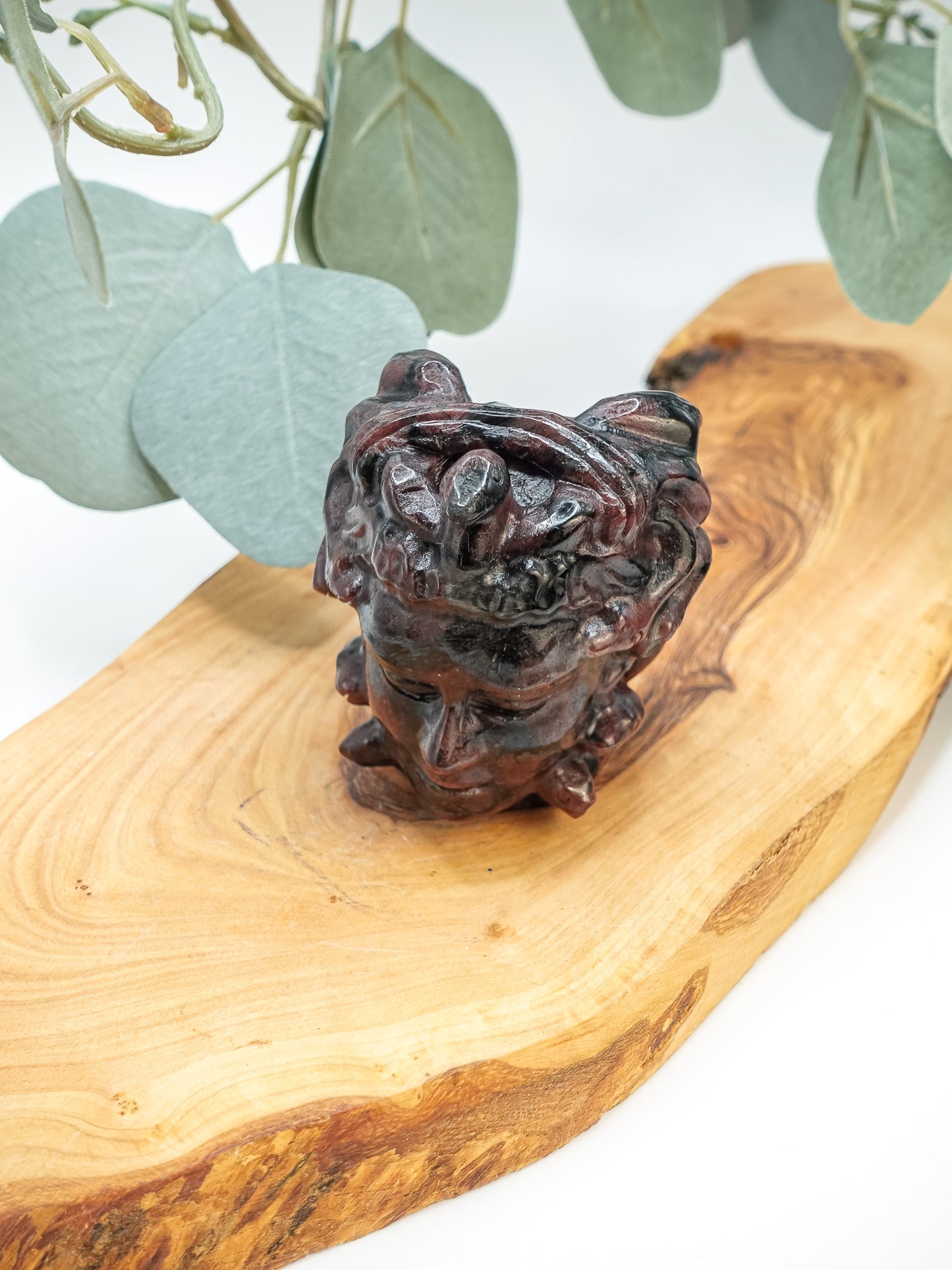 Medusa Head Carving