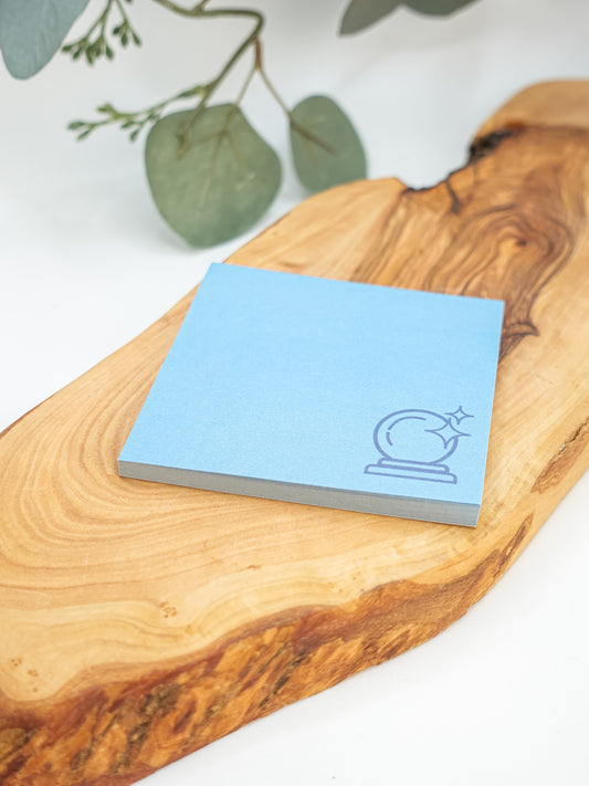 Crystal Ball - Sticky Note Pad