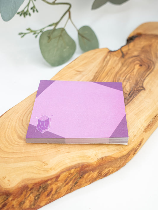 Amethyst - Sticky Note Pad
