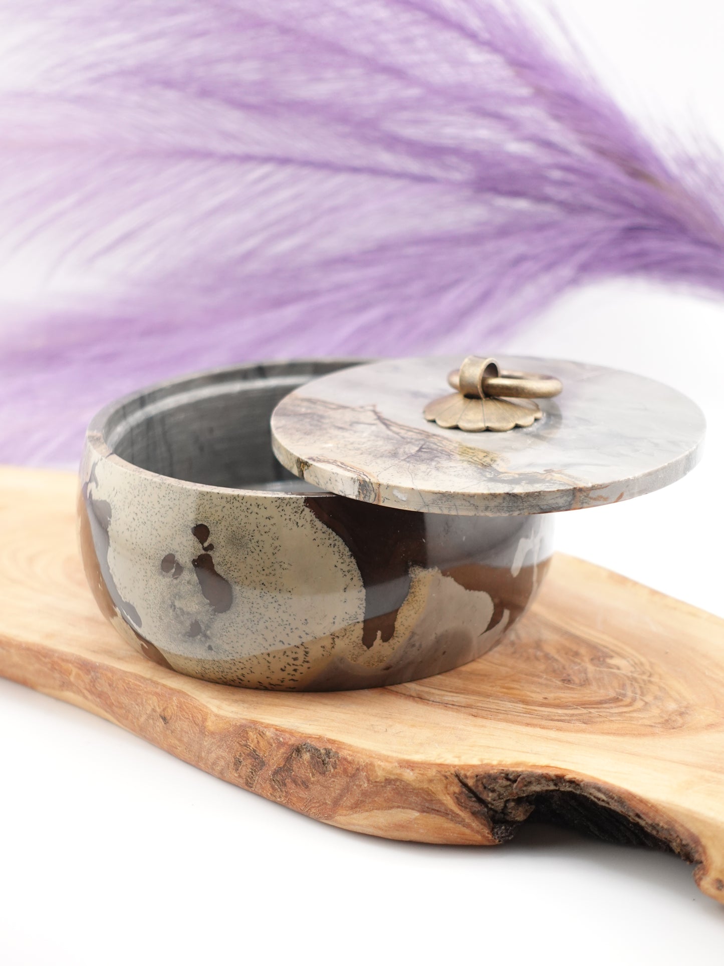Picture Jasper Jewelry Box - I