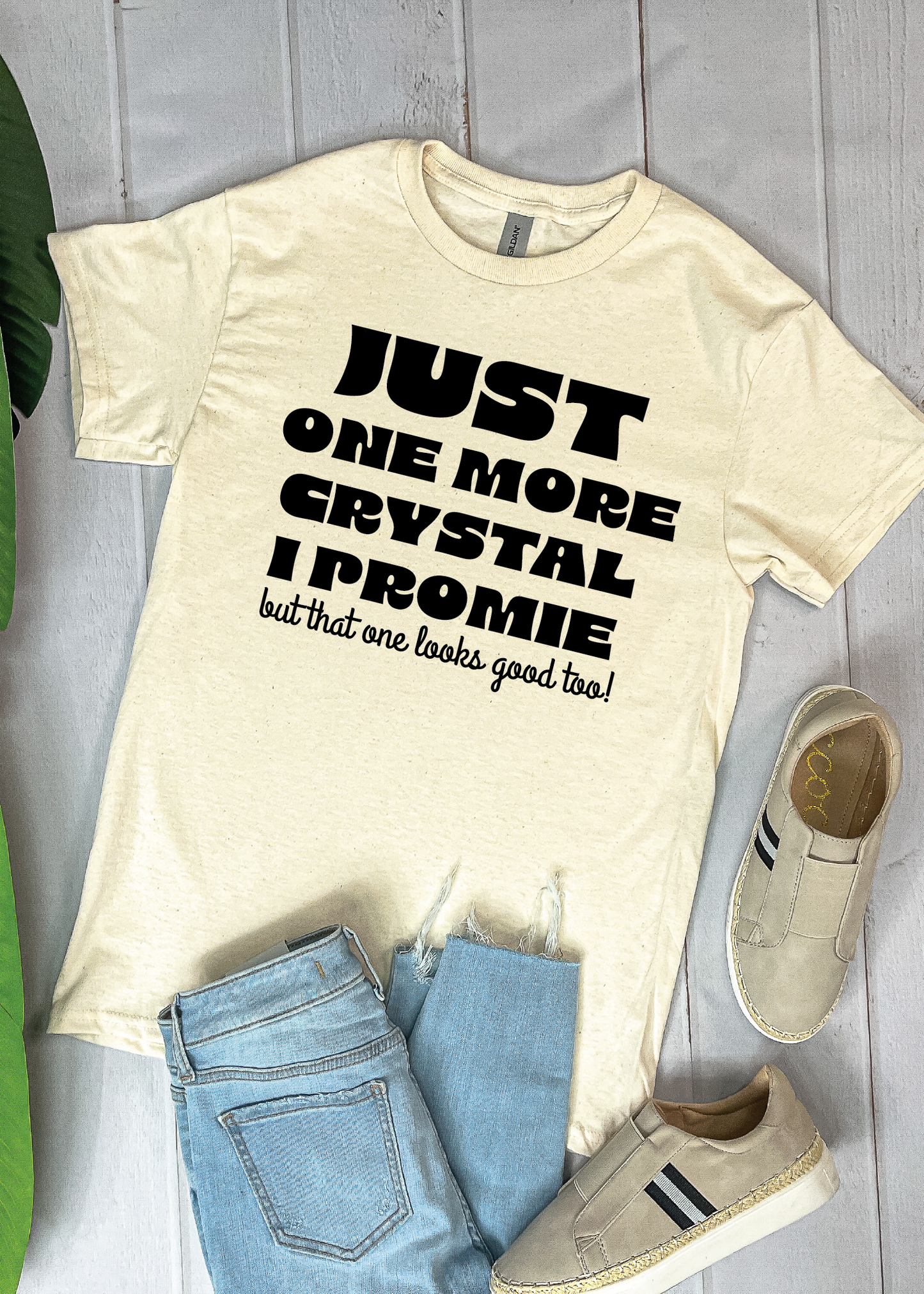 Just One More Crystal - Graphic Tee