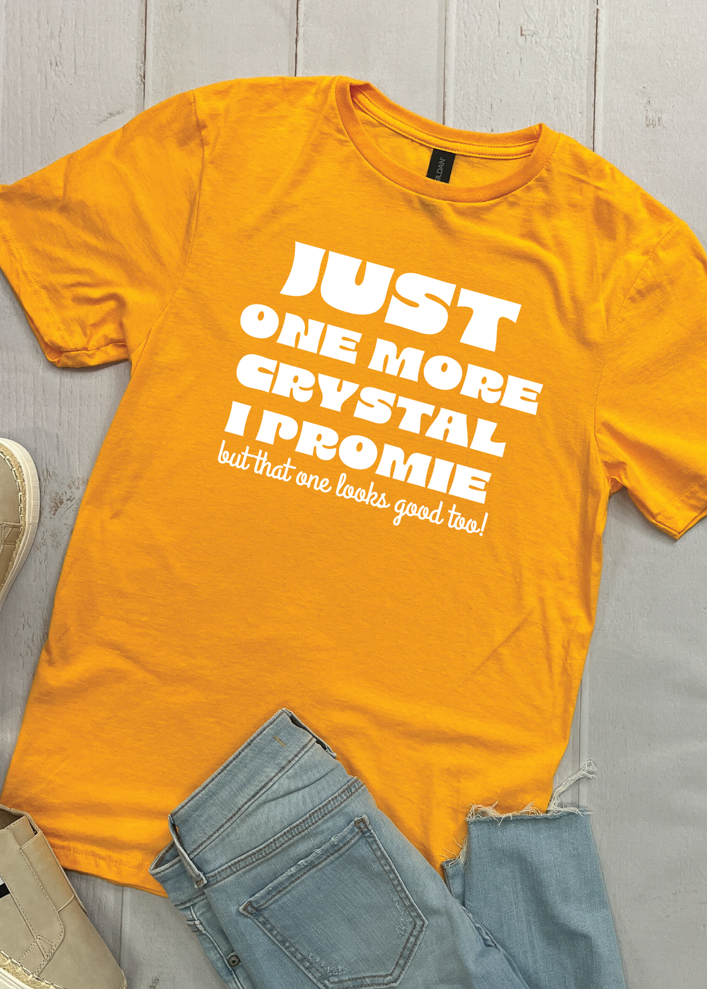 Just One More Crystal - Graphic Tee