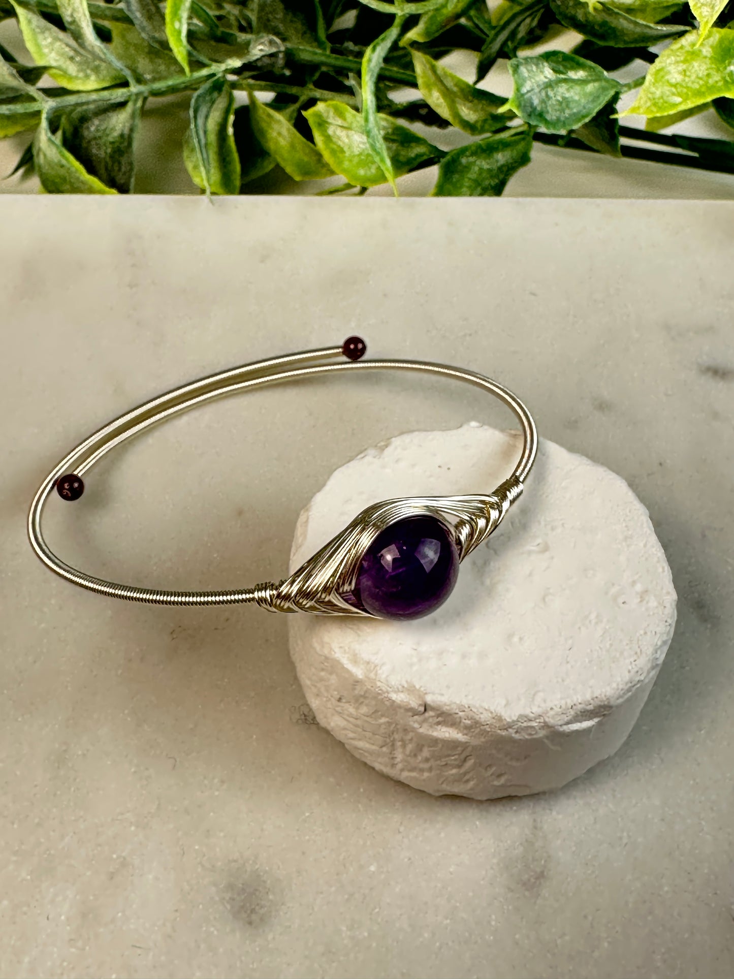 Silver Wire Stretch Bracelet-You Pick