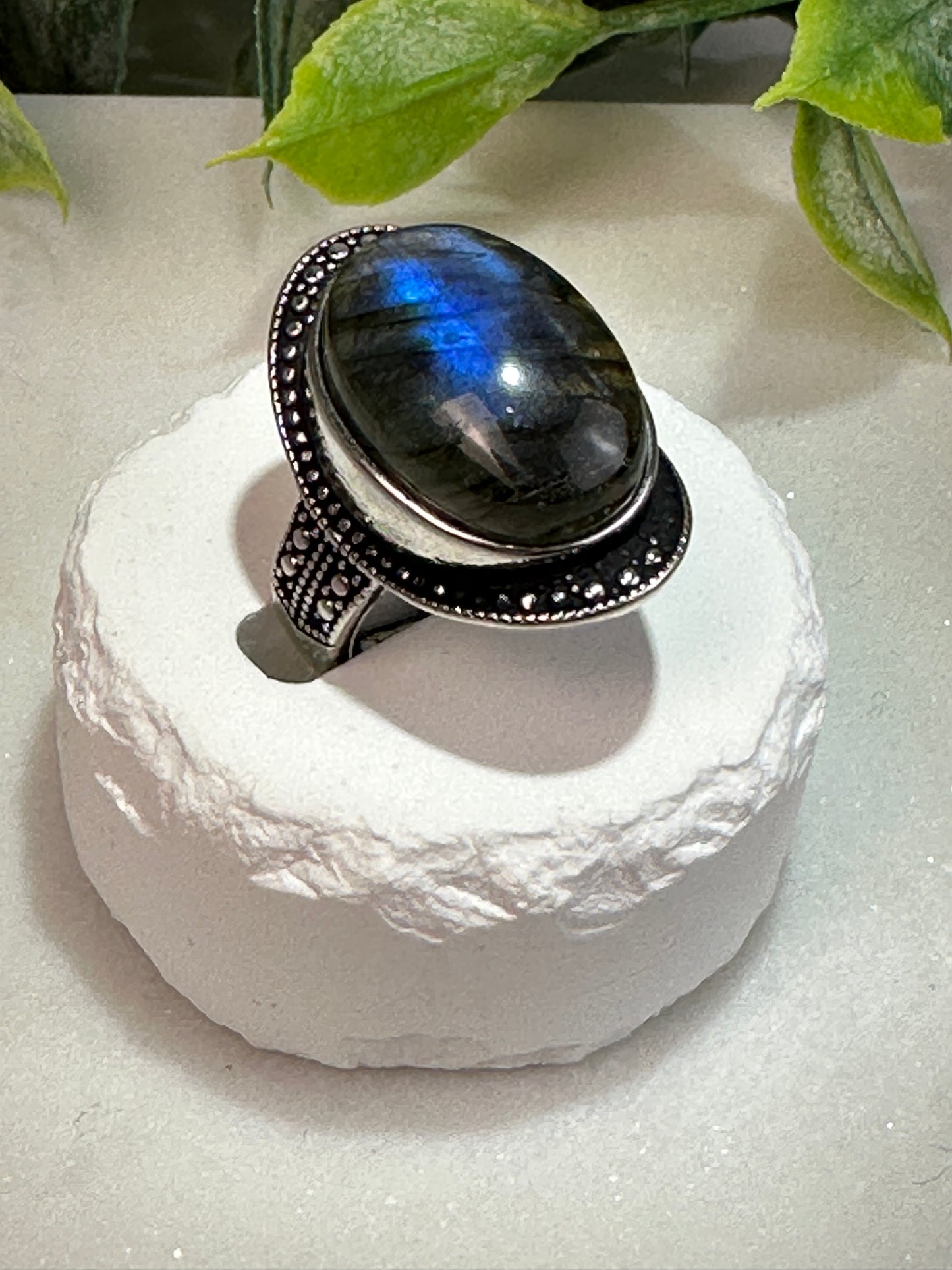 Labradorite Ring-Adjustable