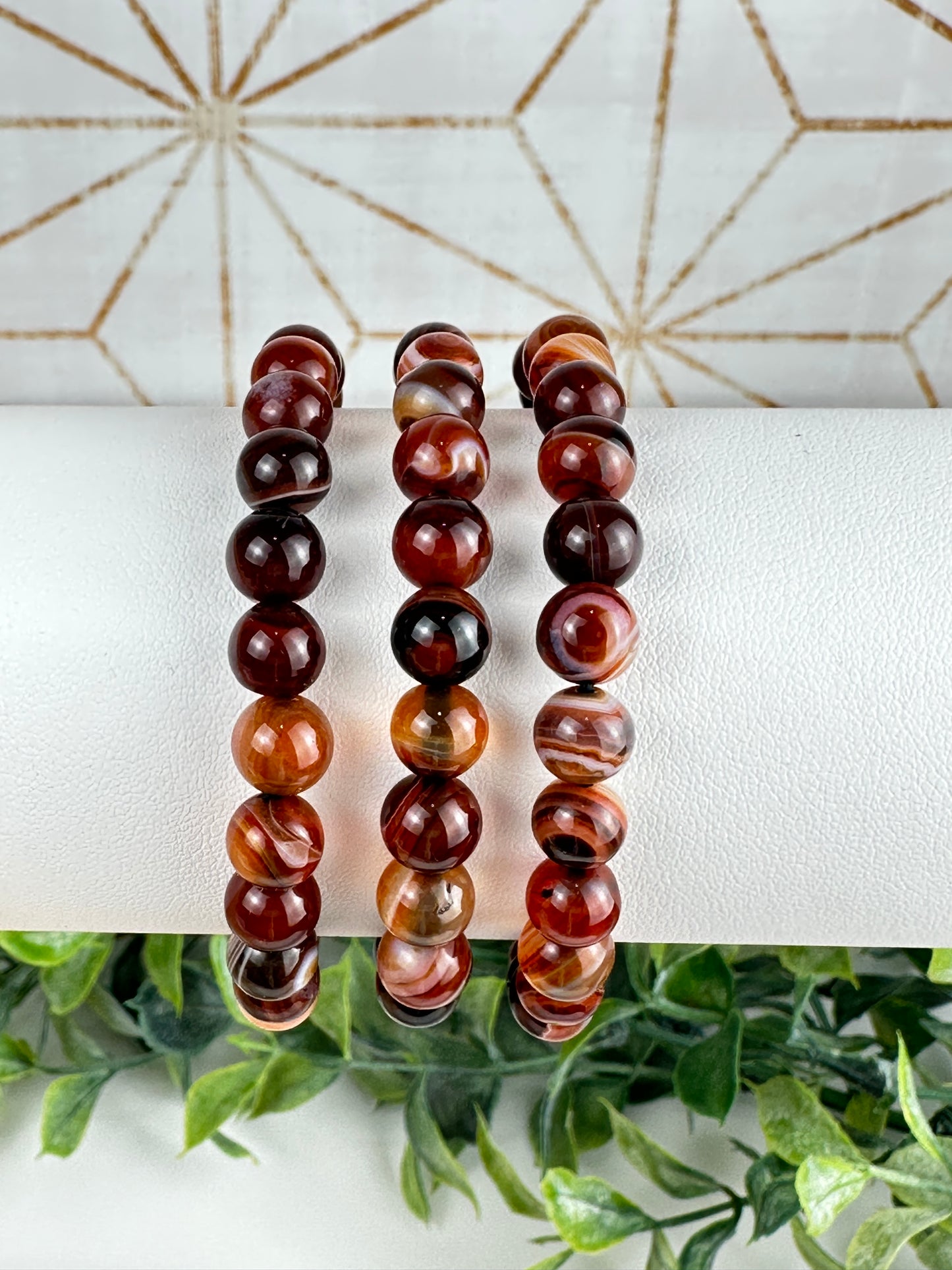 Carnelian Bracelet 8mm
