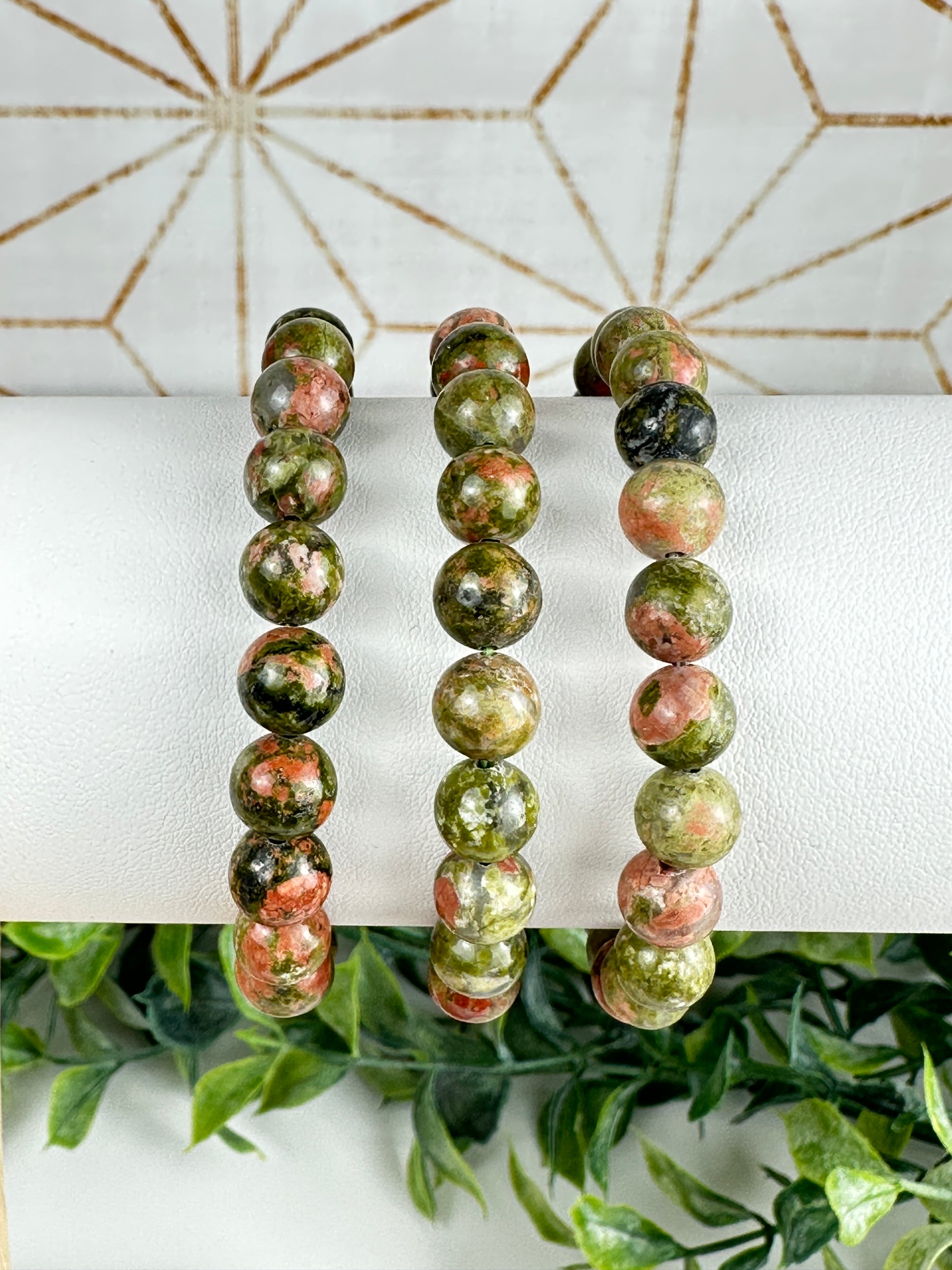 Unakite Jasper Bracelet
