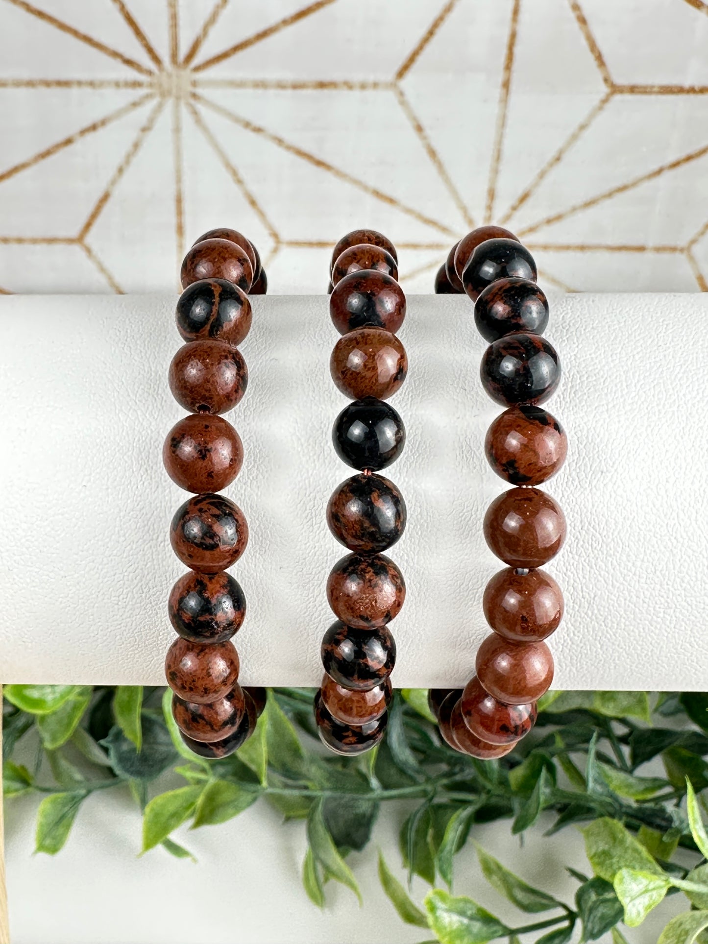 Mahogany Obsidian Bracelet