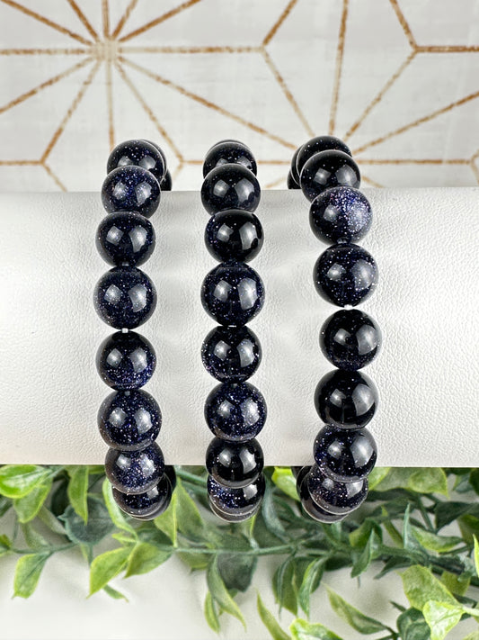 Blue Sandstone Braclelet