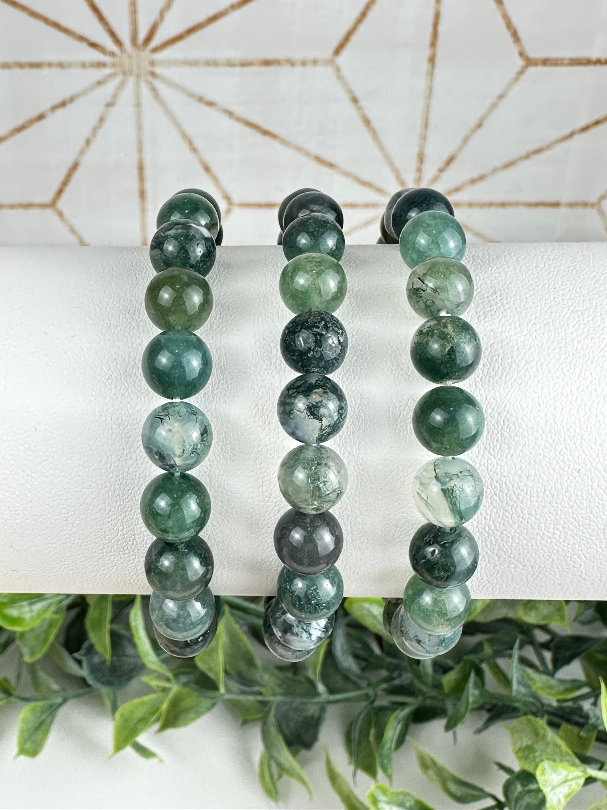 Moss Agate Bracelet