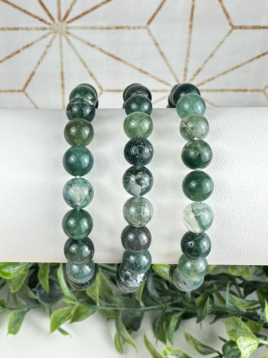 Moss Agate Bracelet