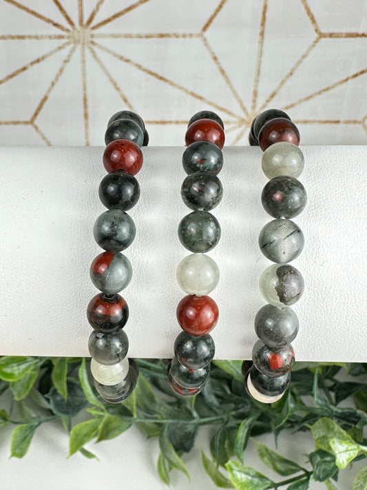 African Bloodstone Bracelet